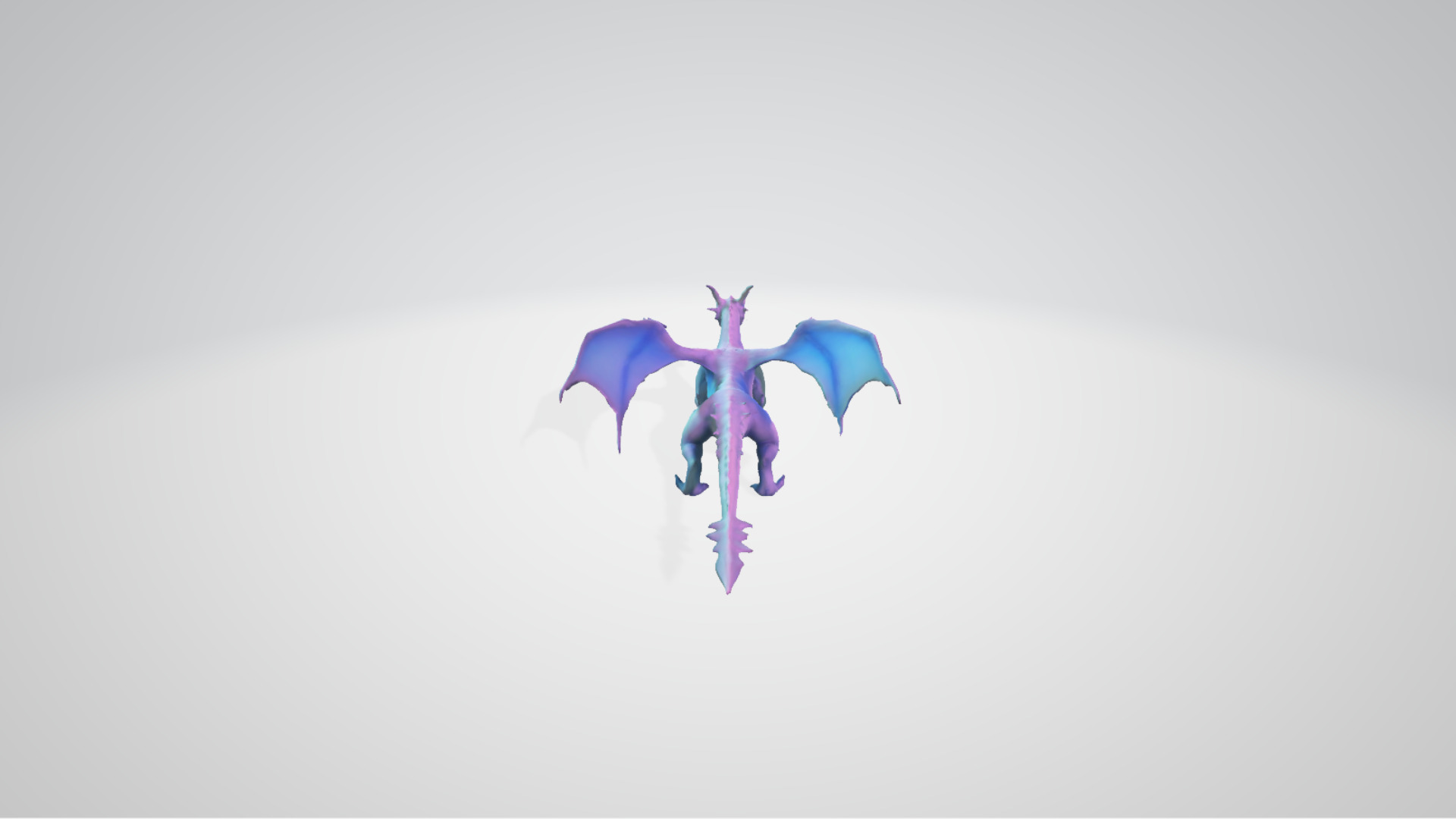 Blue-Eyes White Dragon 3D print model_1