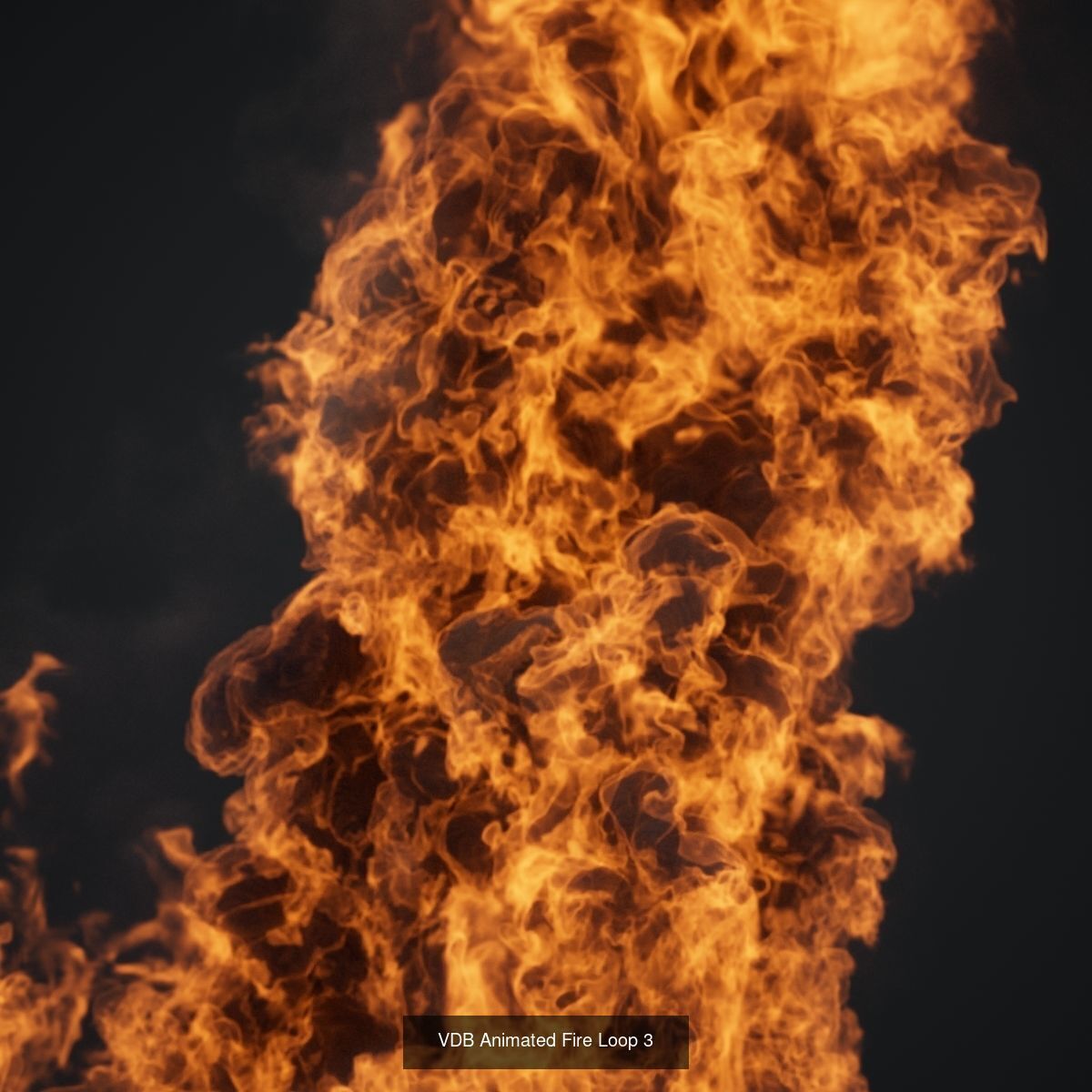 VDB Animated Fire Loop Collection Part1 _7