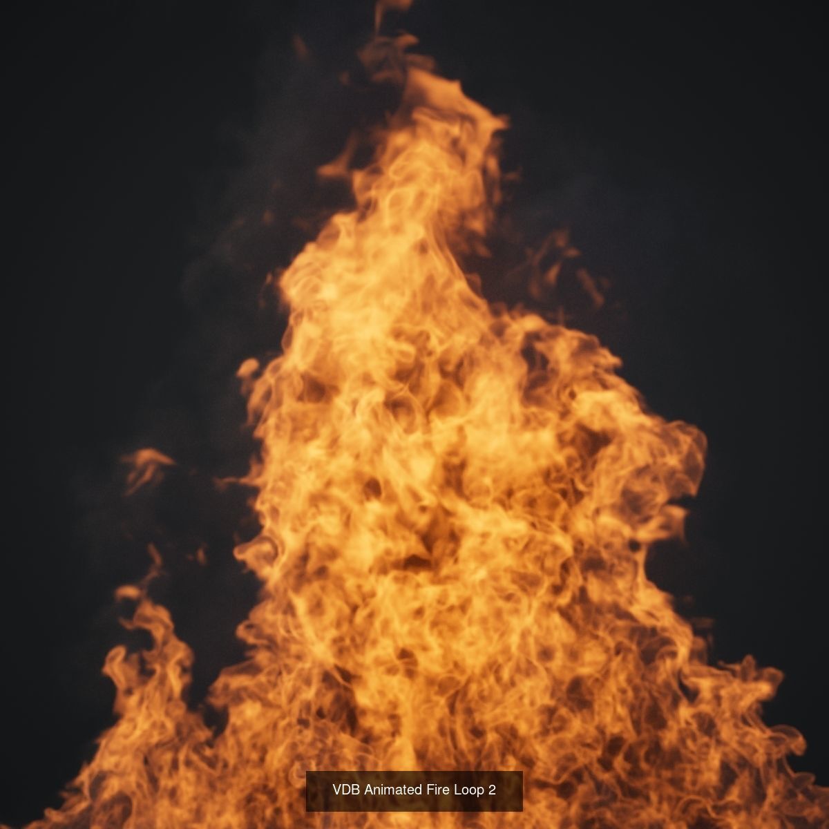 VDB Animated Fire Loop Collection Part1 _8