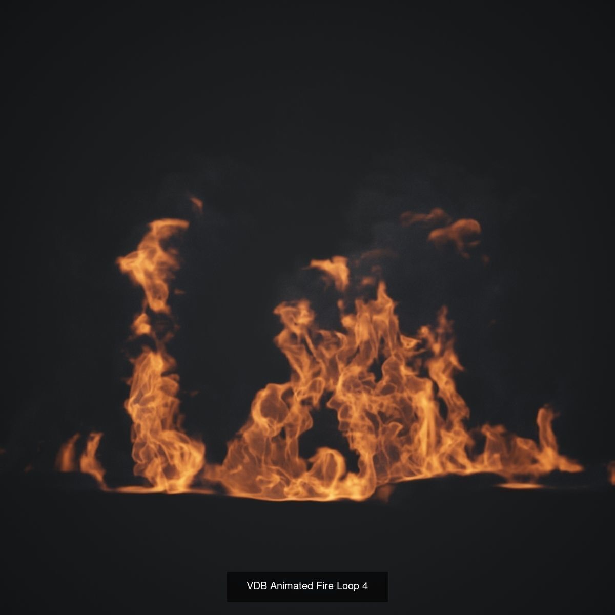 VDB Animated Fire Loop Collection Part1 _6