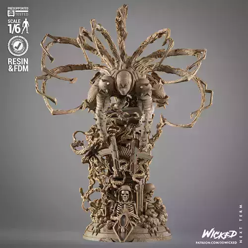 Wicked Marvel Agent Venom Sculpture