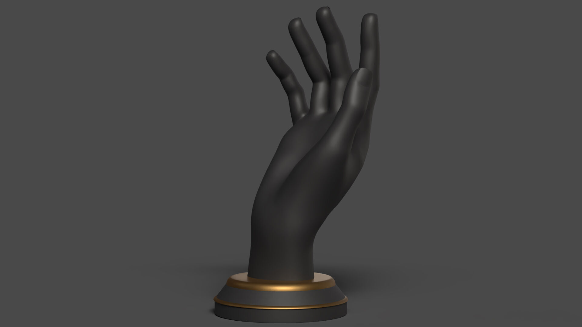 Elegant Hand  Shaped Accessory Stand 3D Printable Model 3D print model_1