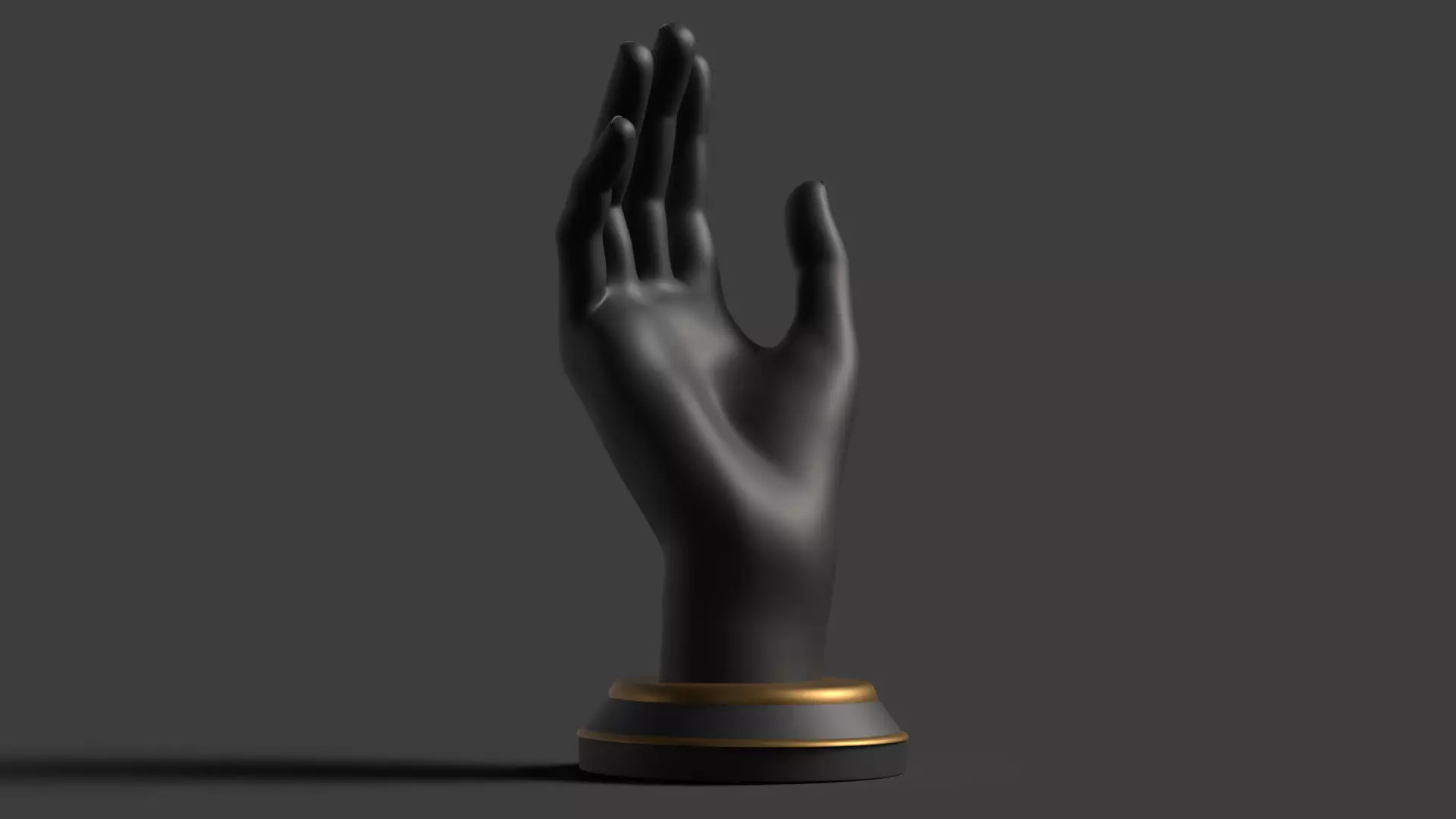 Elegant Hand  Shaped Accessory Stand 3D Printable Model 3D print model_0