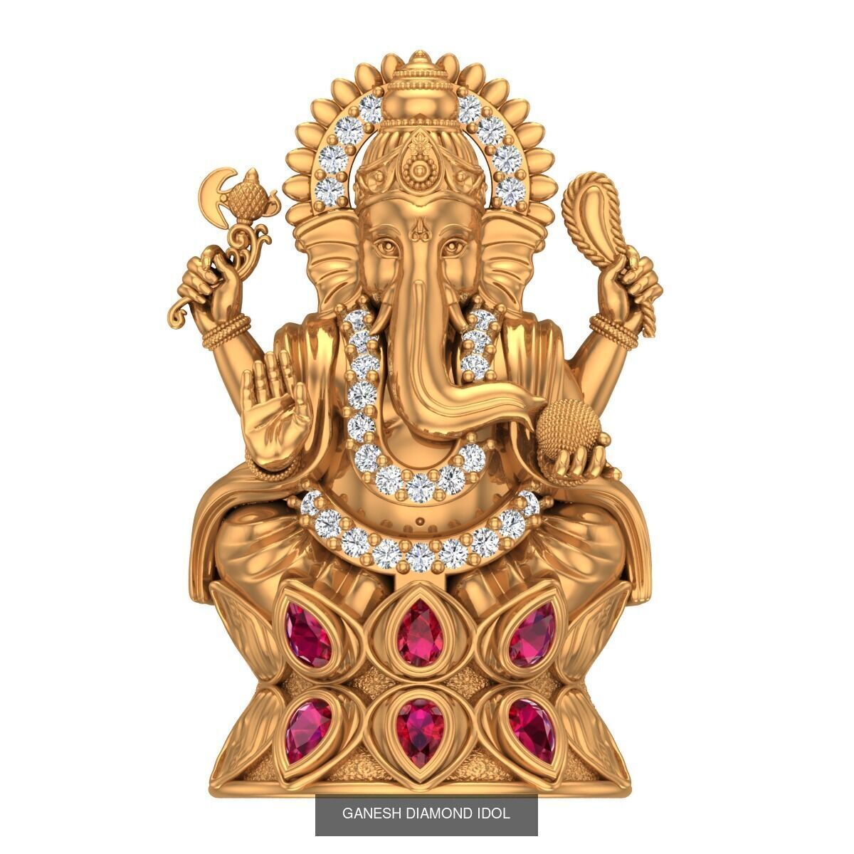 GANESH and LAXMI  3D Model Collection_2