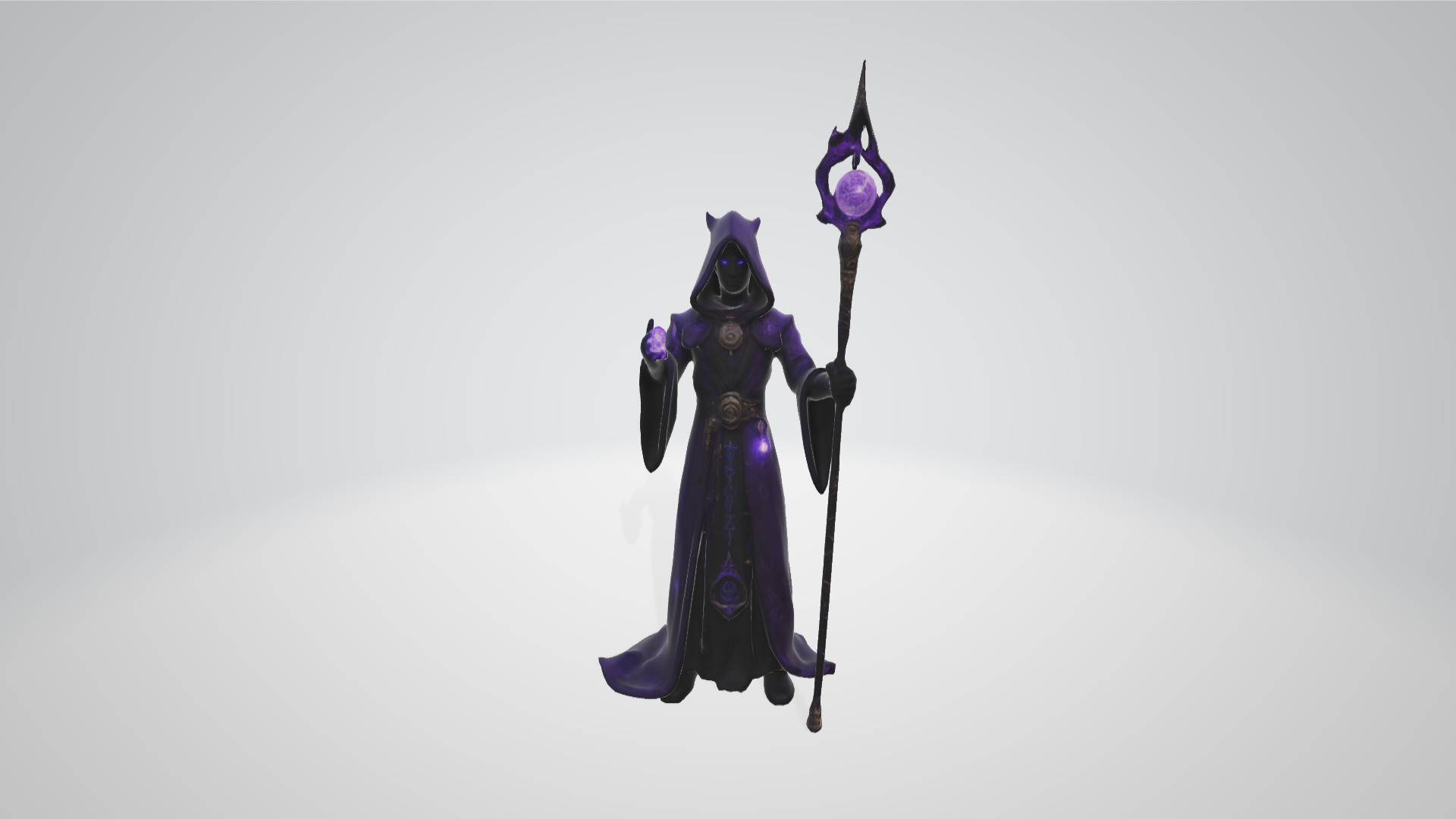 Dark Magician 3D print model_4