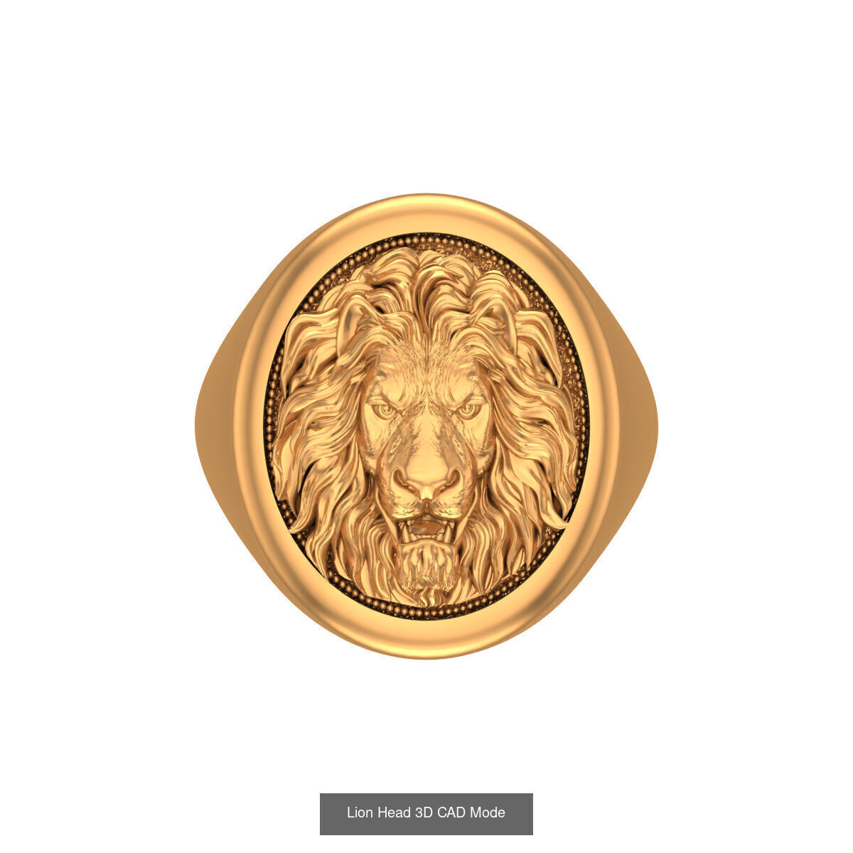 LION RING 3D Model Collection_2