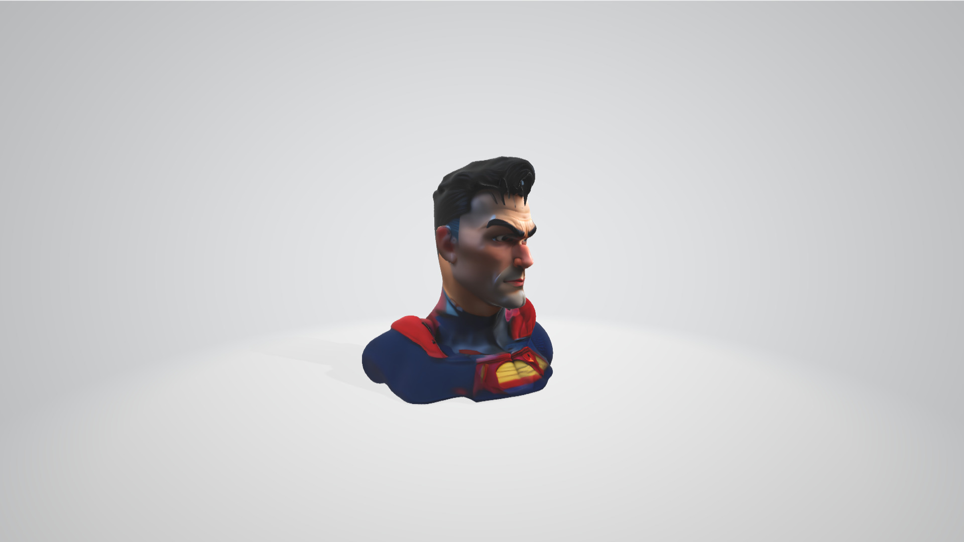 superman 3D print model_2
