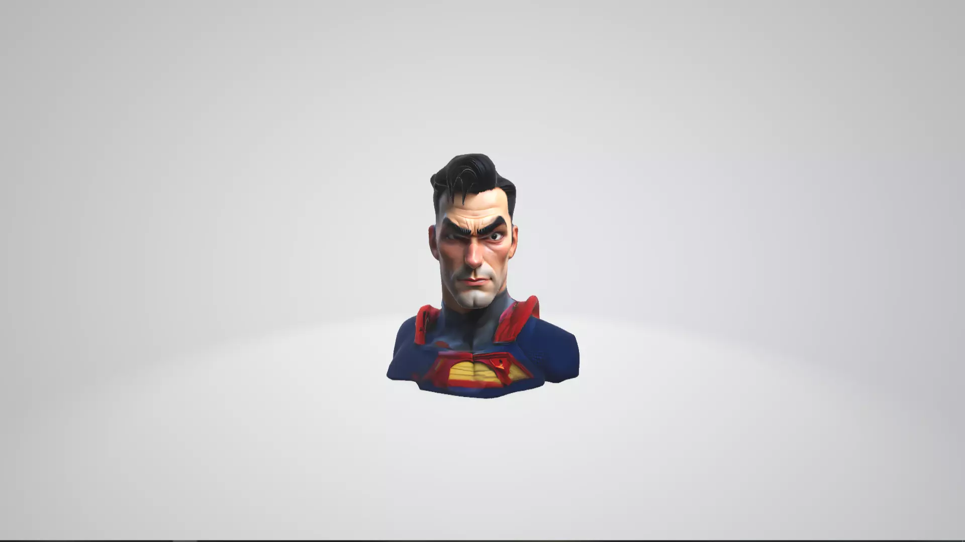 superman 3D print model_0