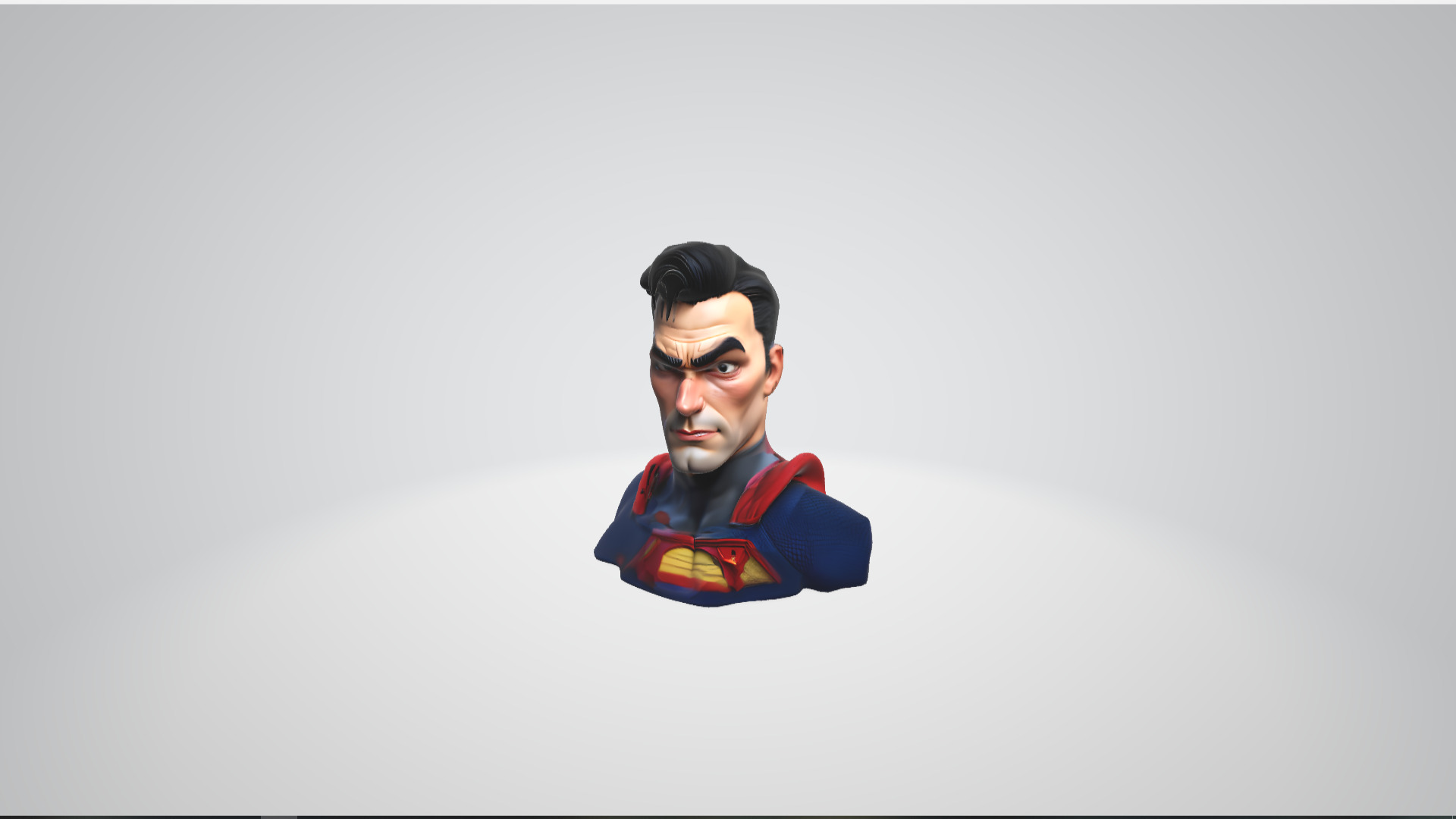 superman 3D print model_4