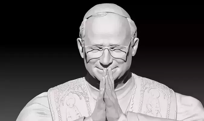 Pope Leo XIV - Robert Francis Prevost 3D print model