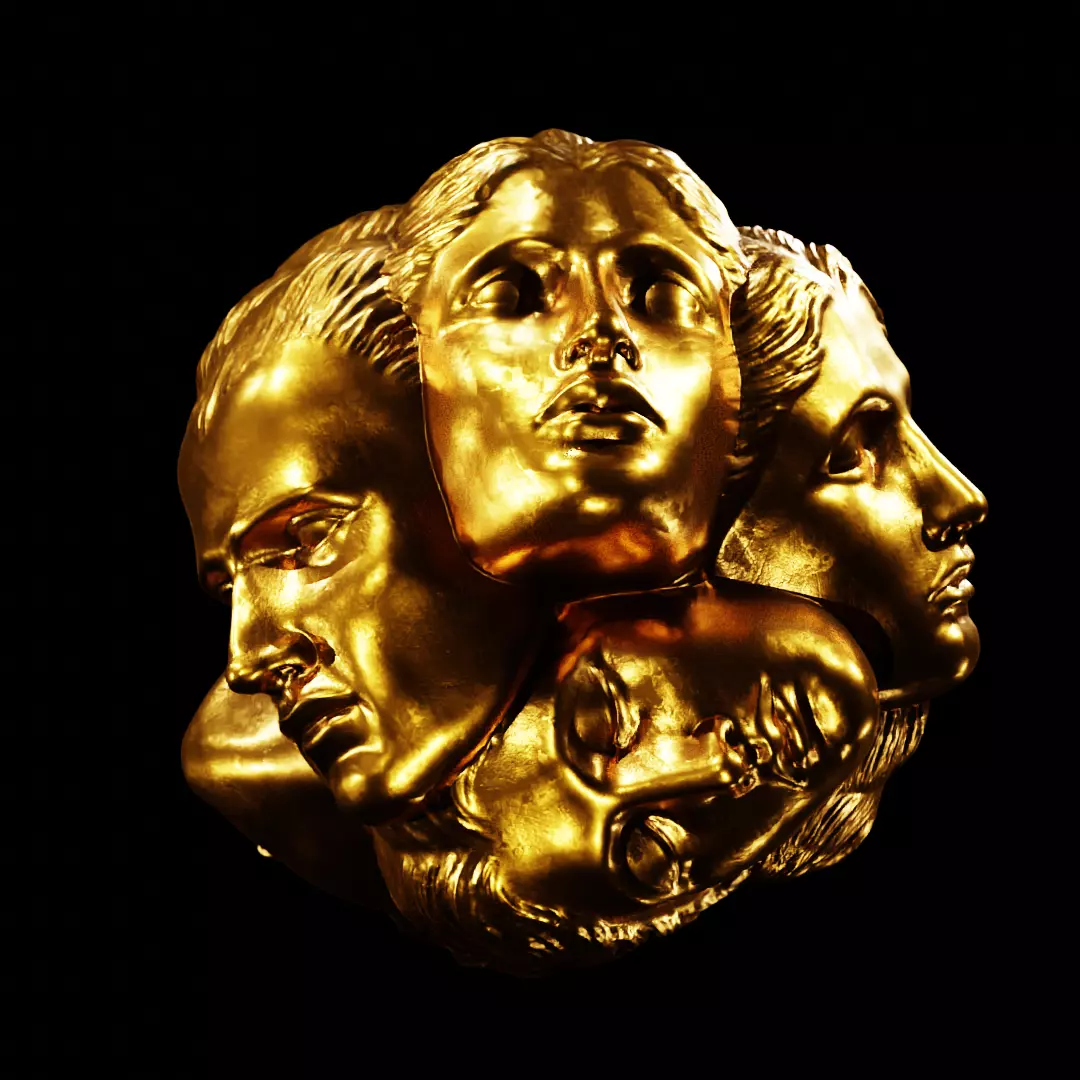 Path of Exile - Exalted Orb 3D print model_0