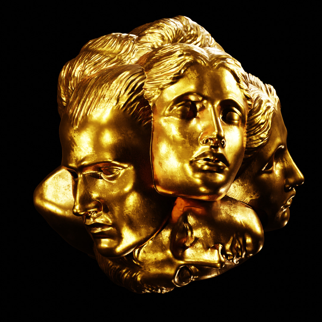 Path of Exile - Exalted Orb 3D print model_4