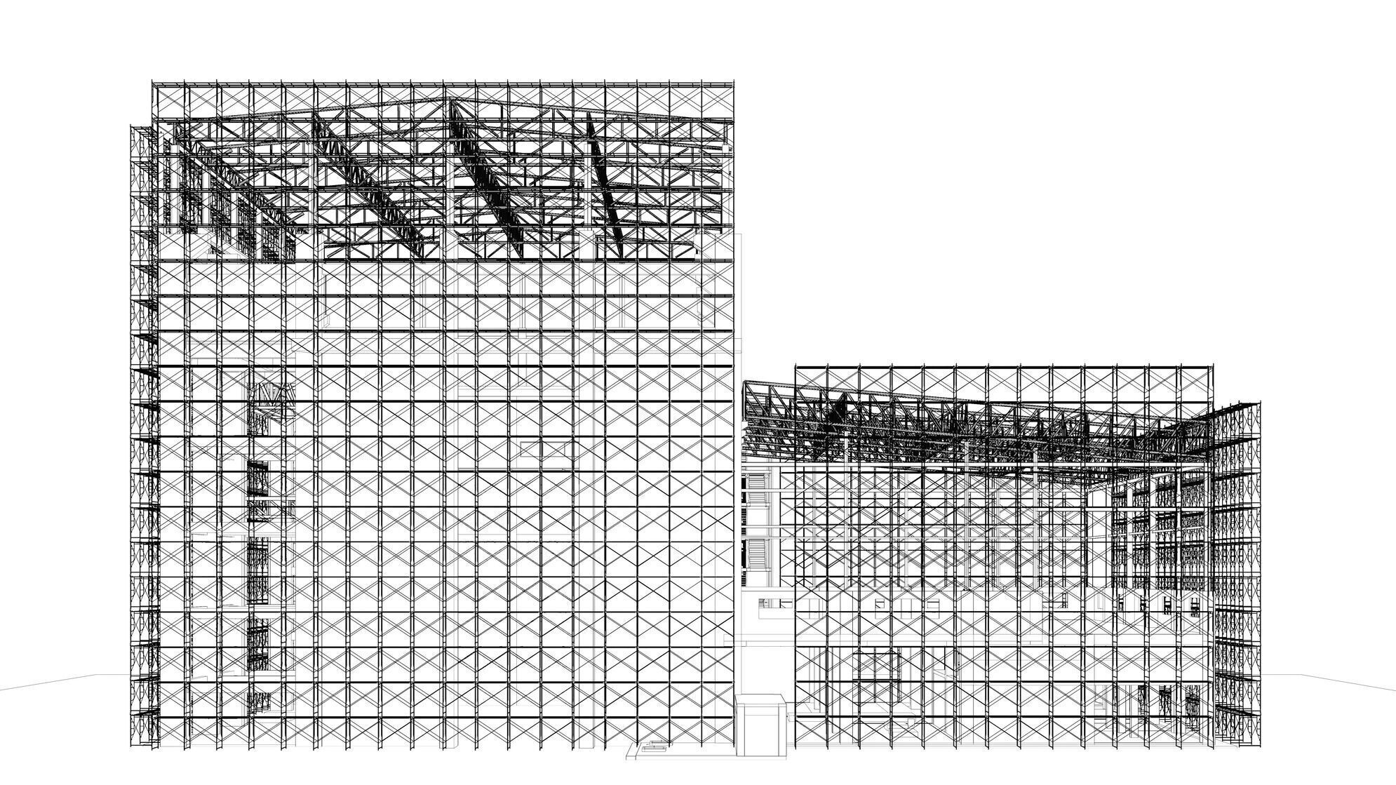Industrial construction scene 25i10 3D model_11
