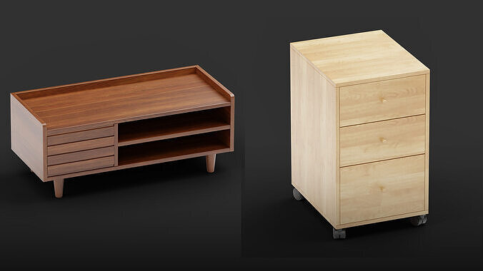 100 Furniture Models Vol 1 3D model 2