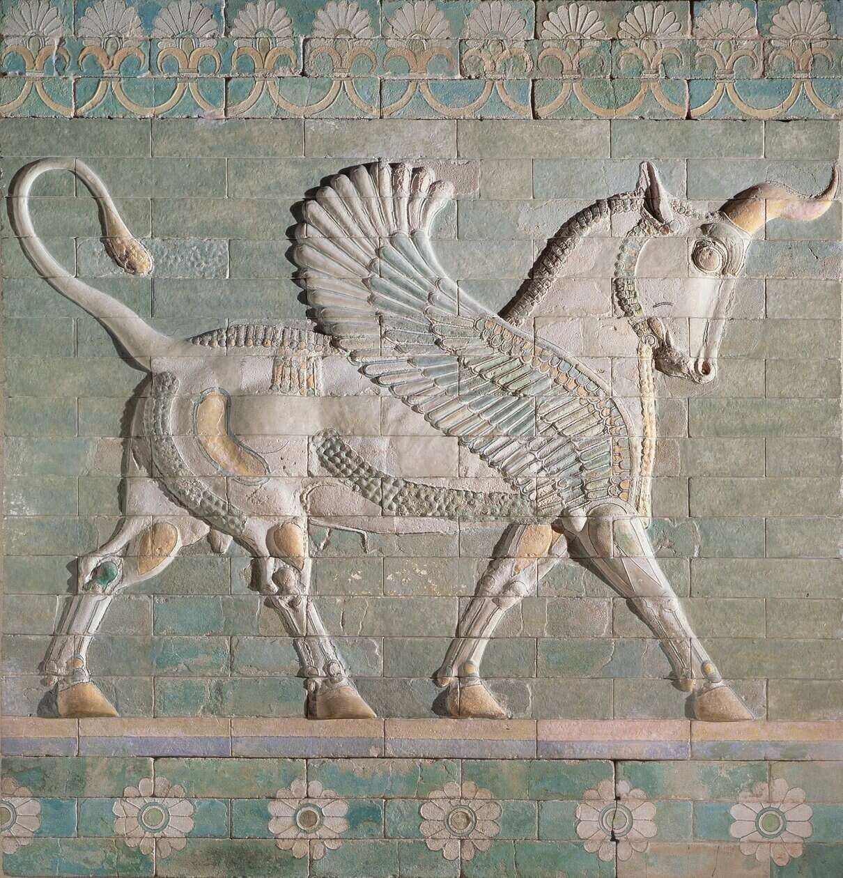 Persepolis Sacred Bull Sculpture 3D print model_4