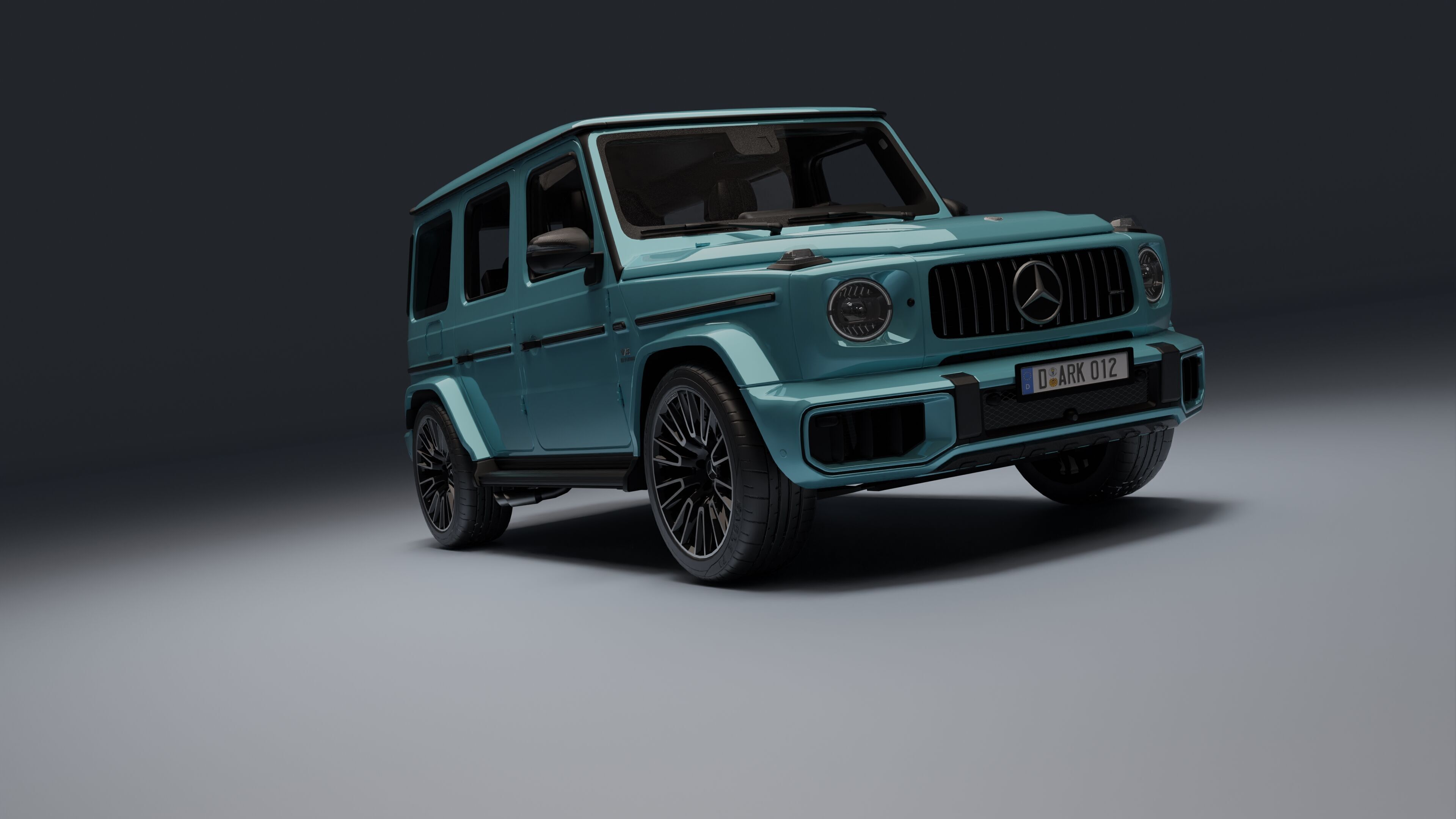 Mercedes-Benz AMG G 63 Low-poly 3D model_16