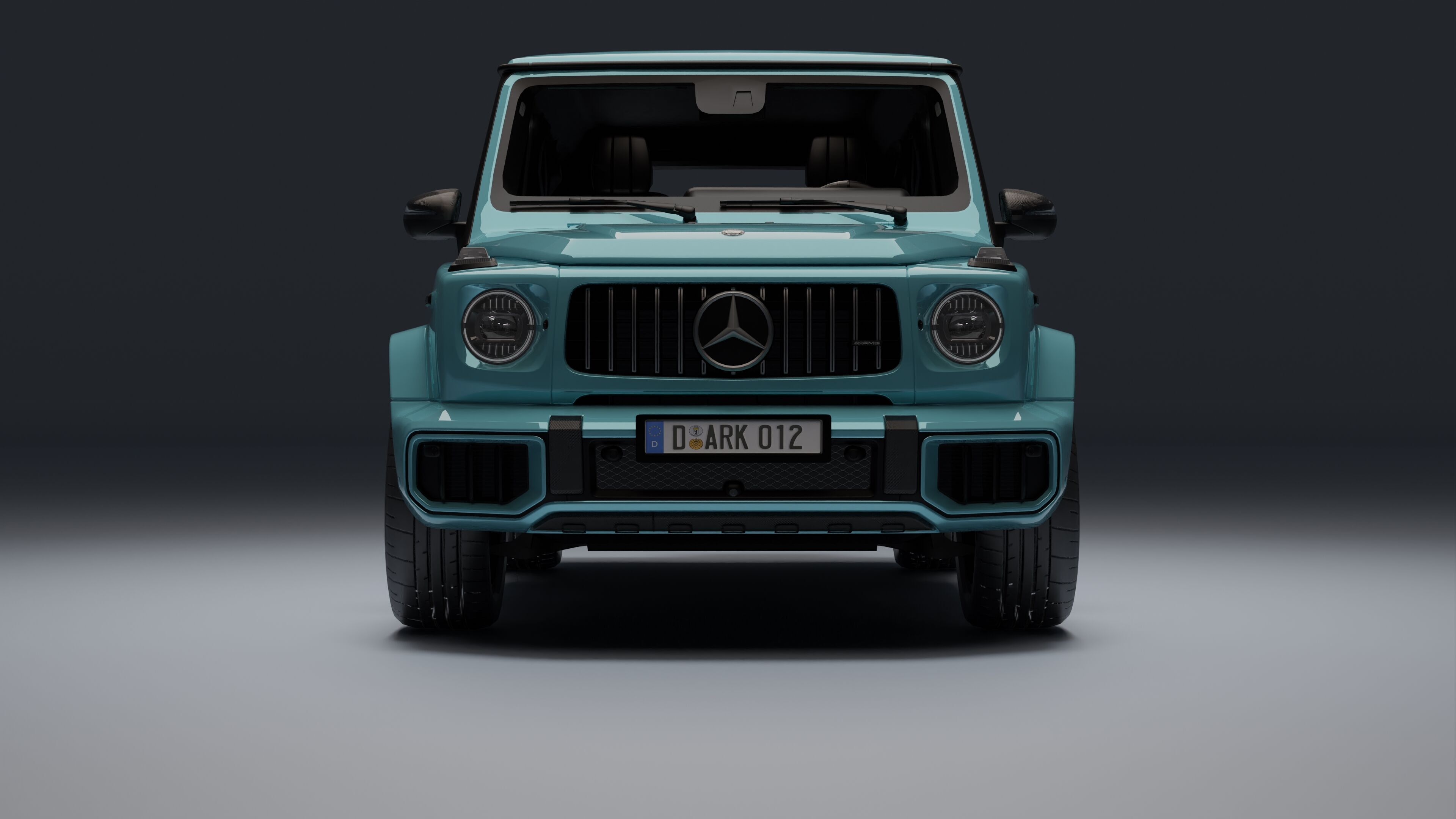 Mercedes-Benz AMG G 63 Low-poly 3D model_10