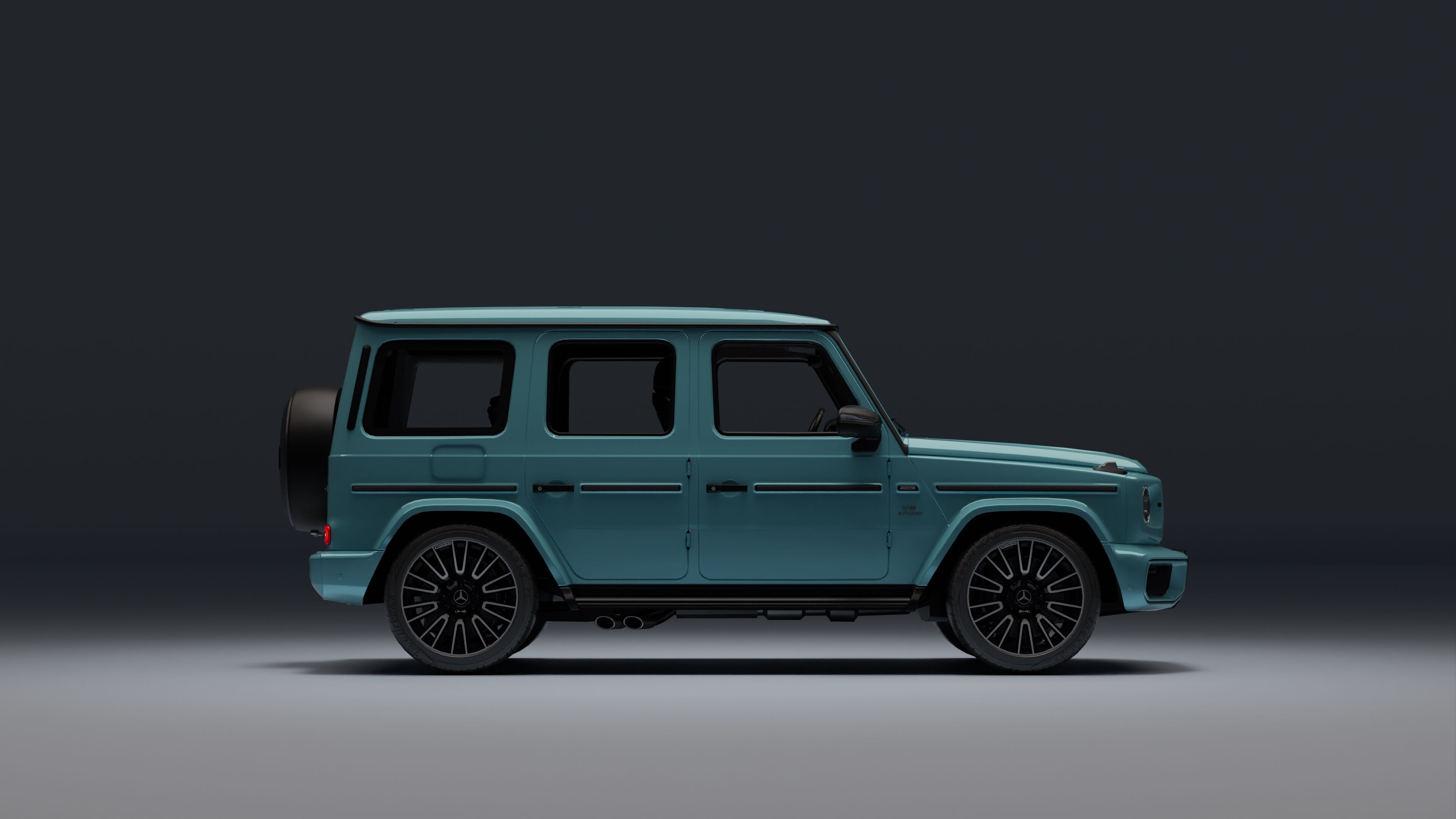 Mercedes-Benz AMG G 63 Low-poly 3D model_8