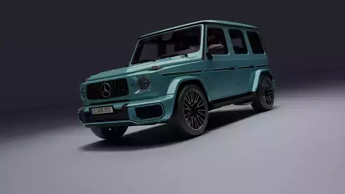 Mercedes-Benz AMG G 63 Low-poly 3D model