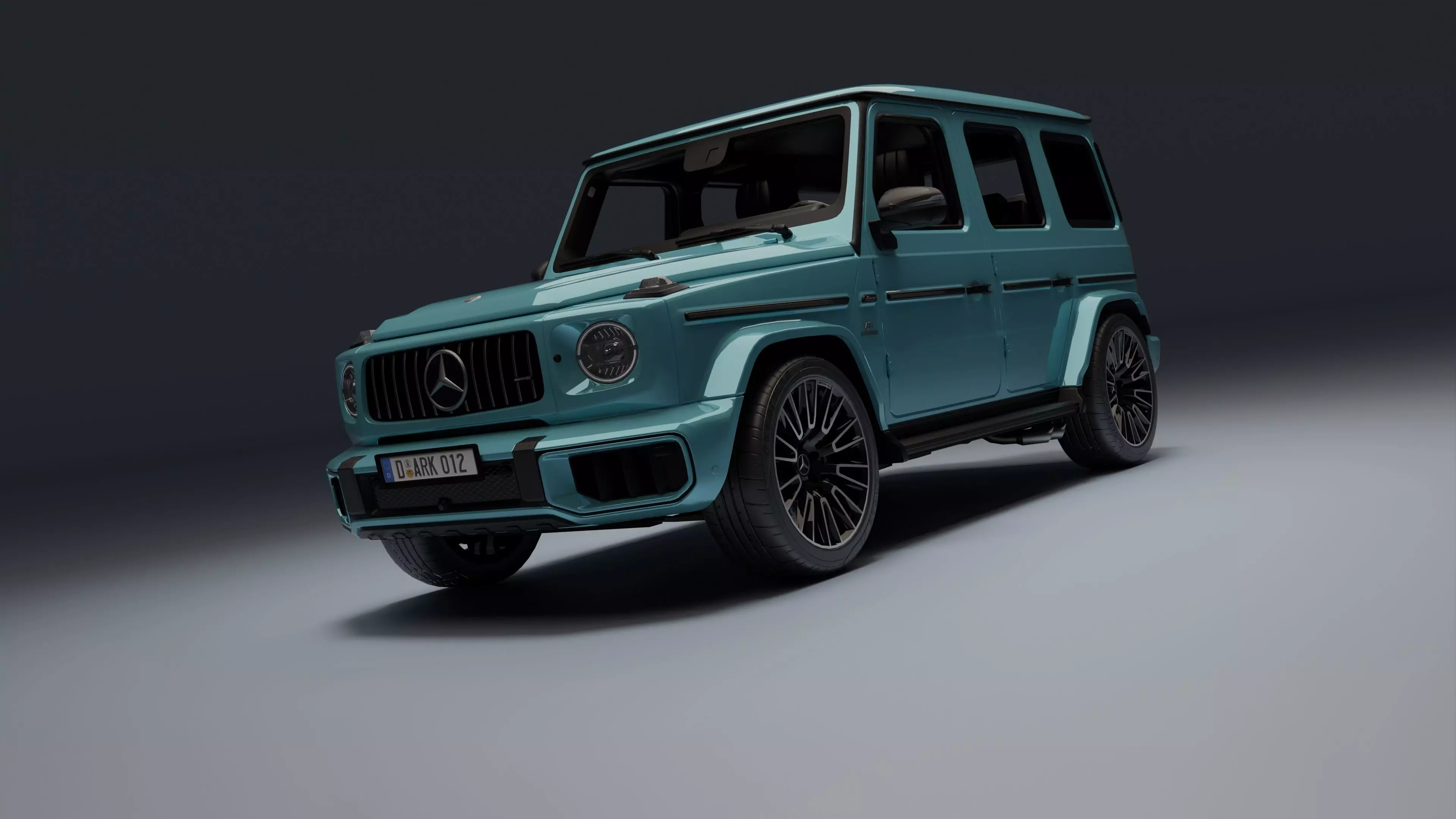 Mercedes-Benz AMG G 63 Low-poly 3D model_0