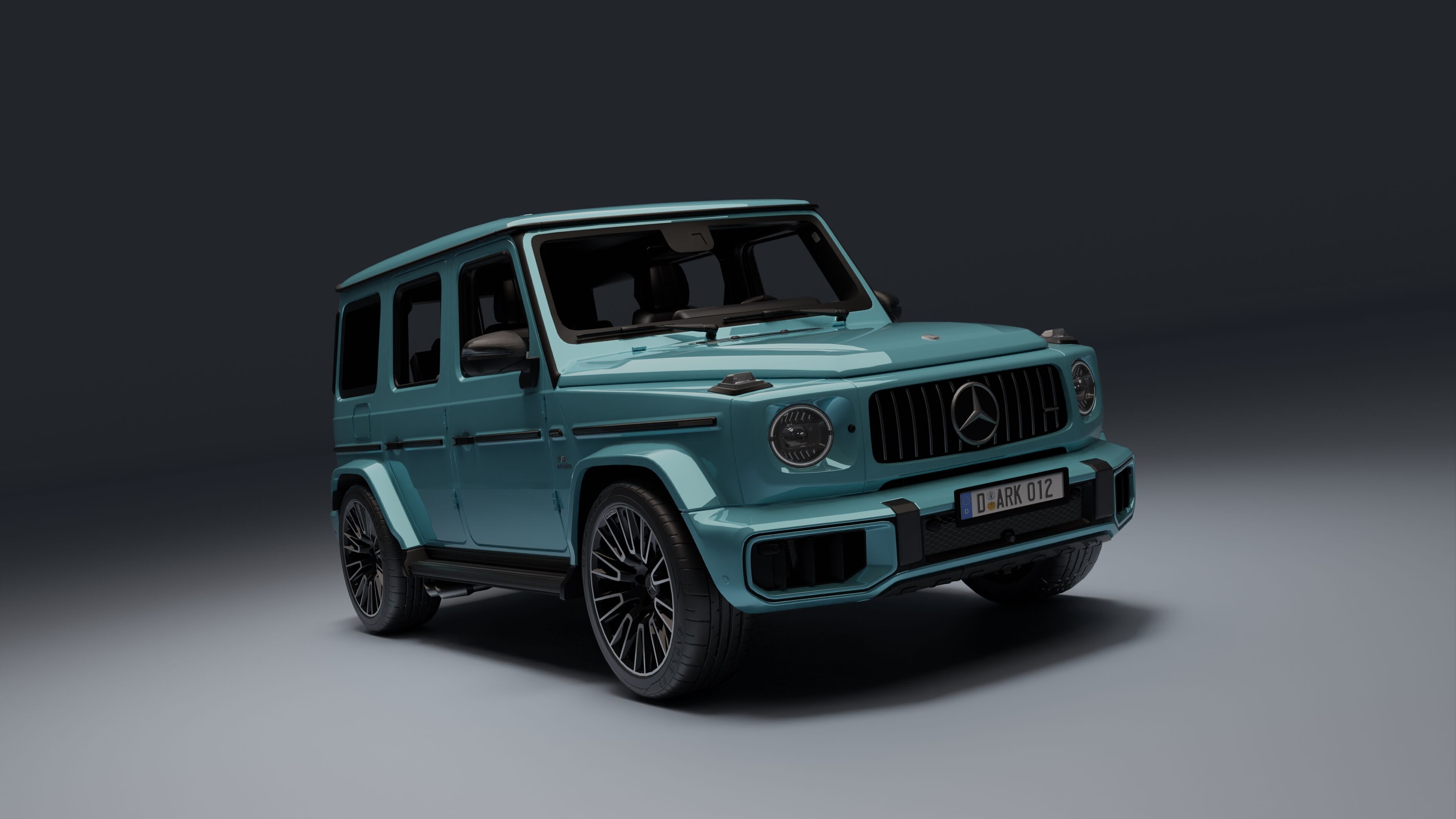 Mercedes-Benz AMG G 63 Low-poly 3D model_14