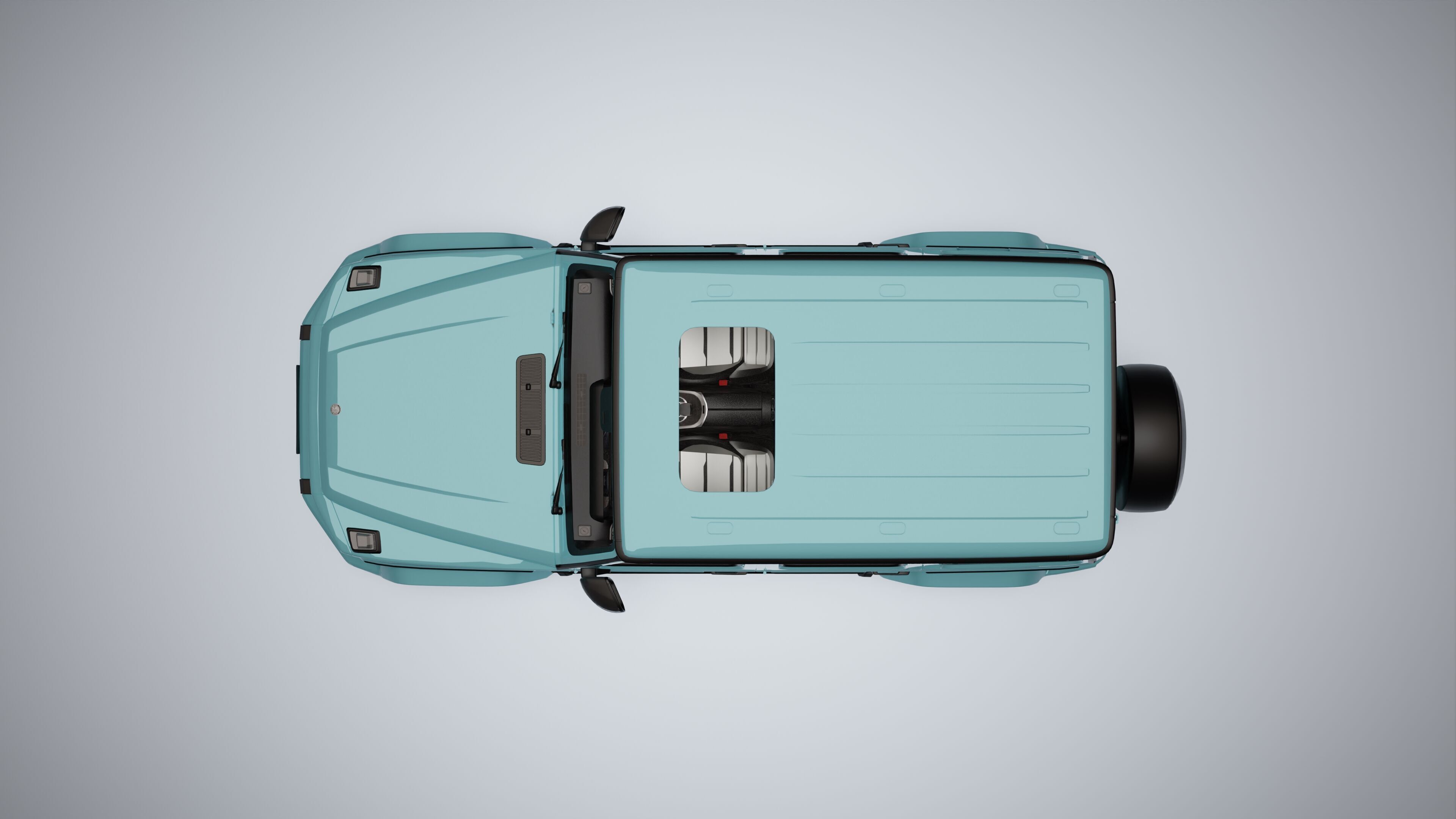 Mercedes-Benz AMG G 63 Low-poly 3D model_21