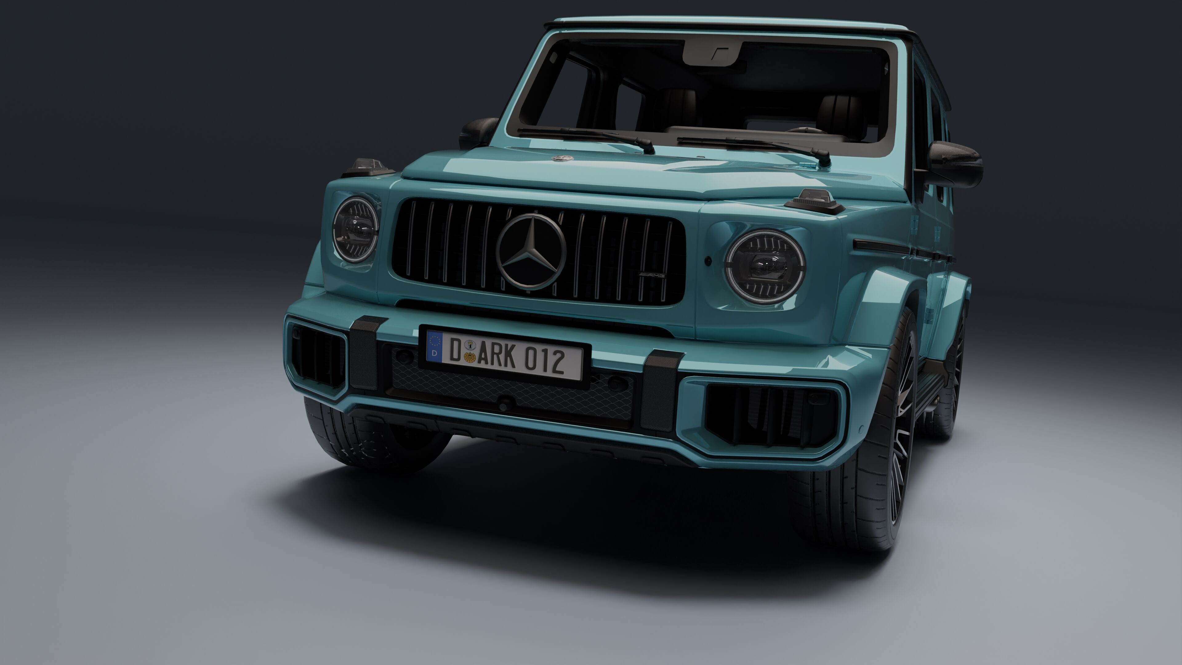 Mercedes-Benz AMG G 63 Low-poly 3D model_17