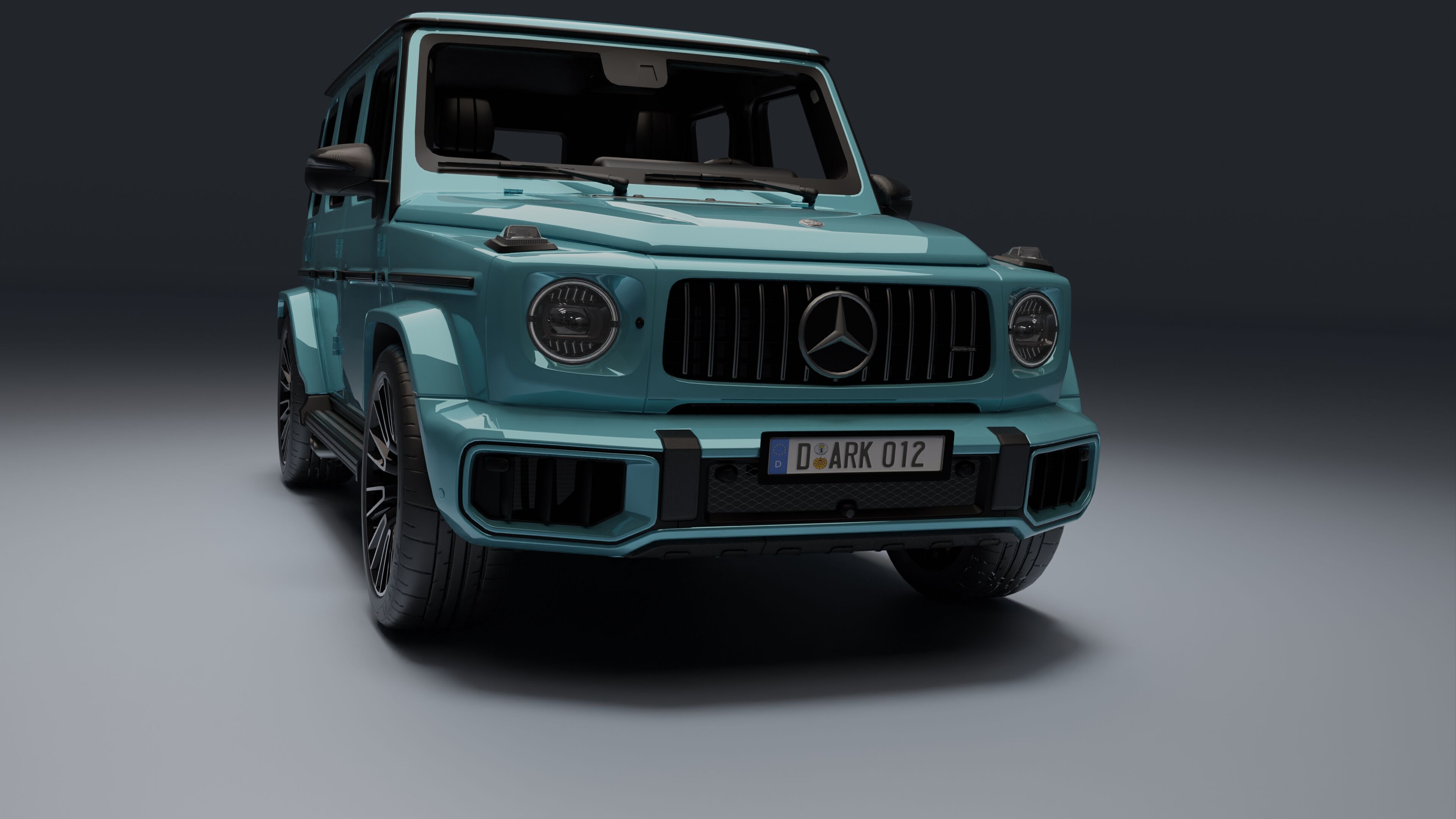 Mercedes-Benz AMG G 63 Low-poly 3D model_25