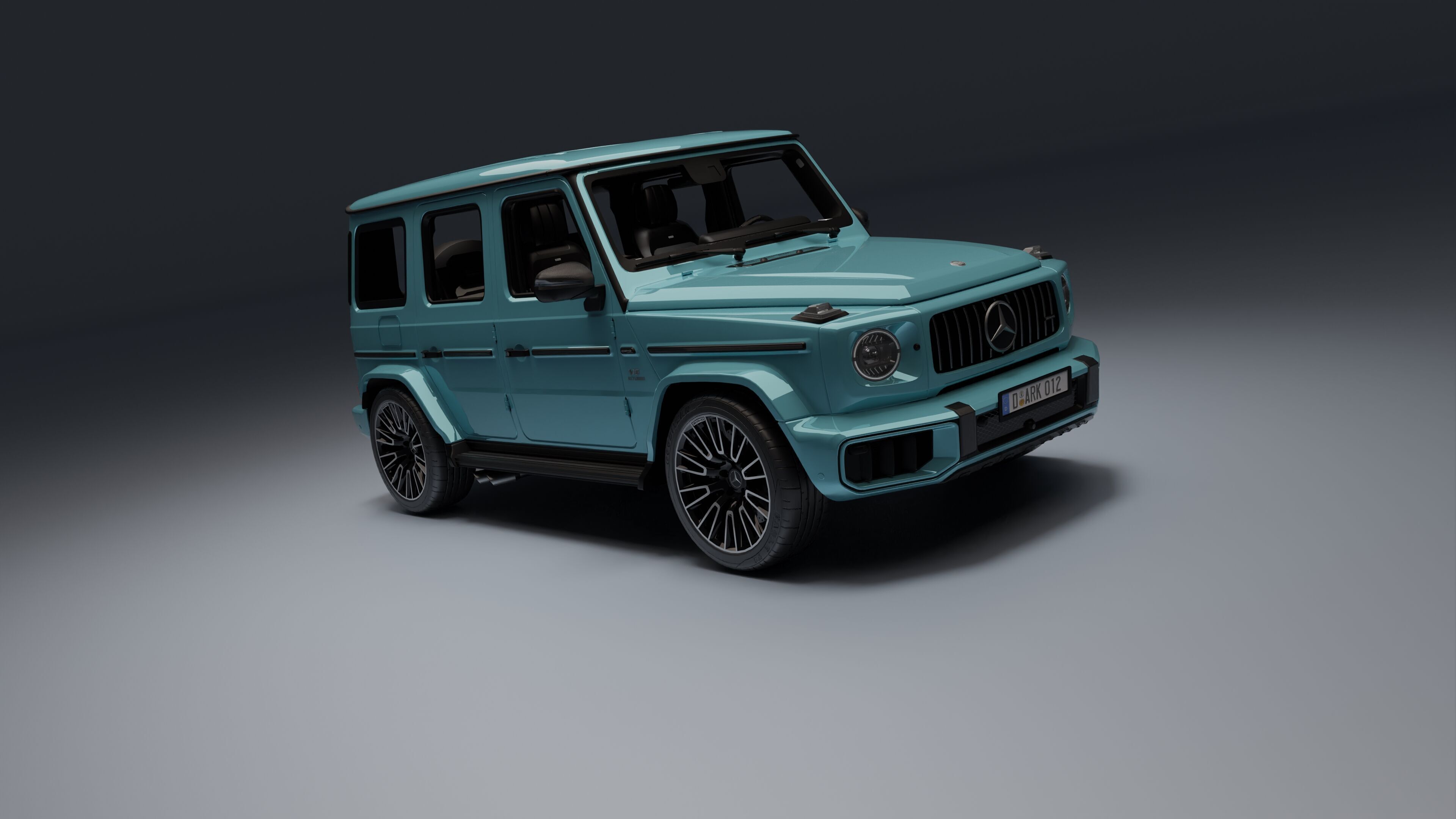 Mercedes-Benz AMG G 63 Low-poly 3D model_11