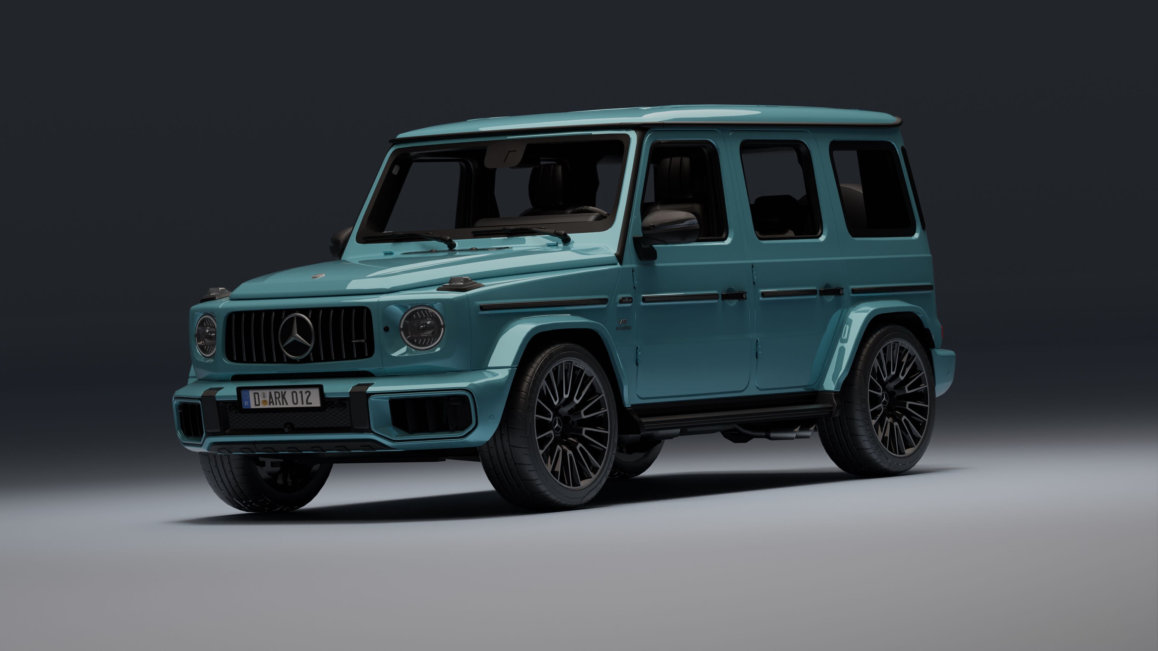 Mercedes-Benz AMG G 63 Low-poly 3D model_12