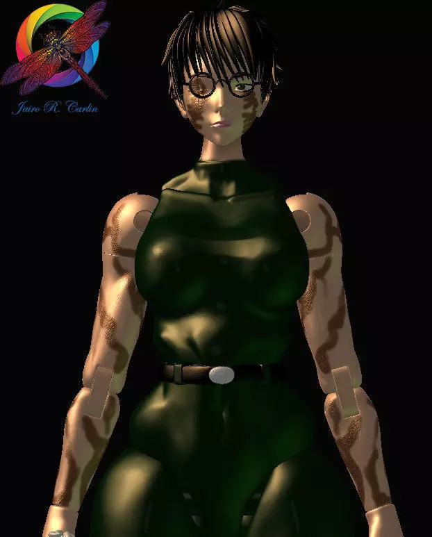 Maki Zennin Jujutsu Kaisen Articulate 3D print model