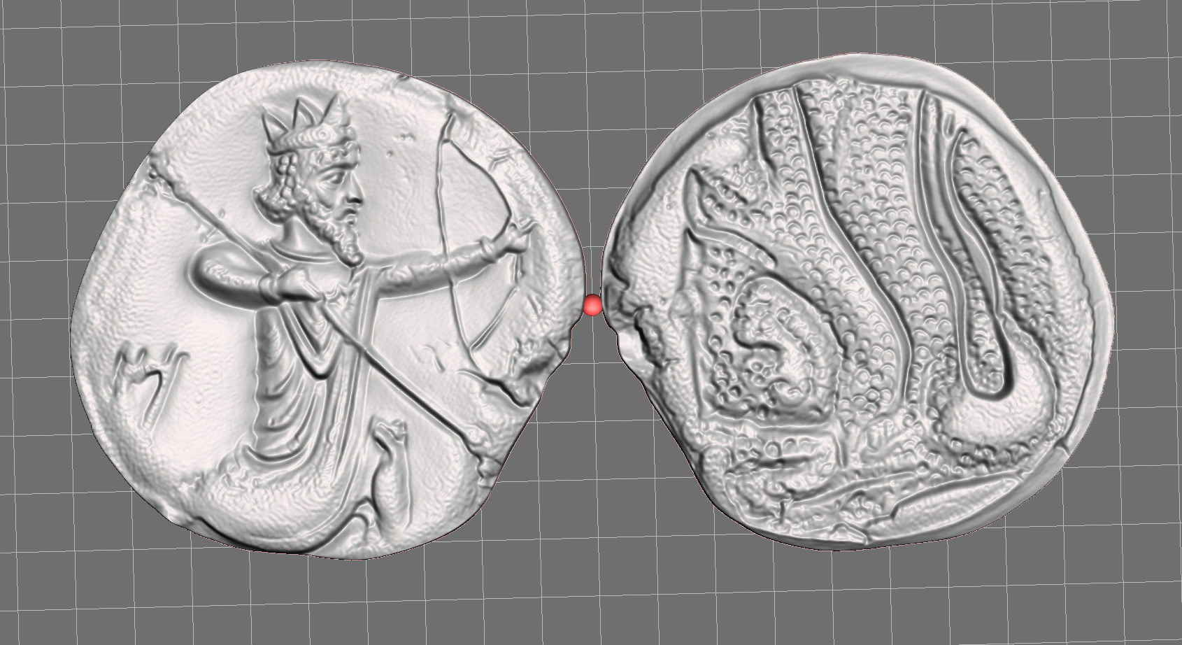 Siglos of Darius the Great 3D print model_2