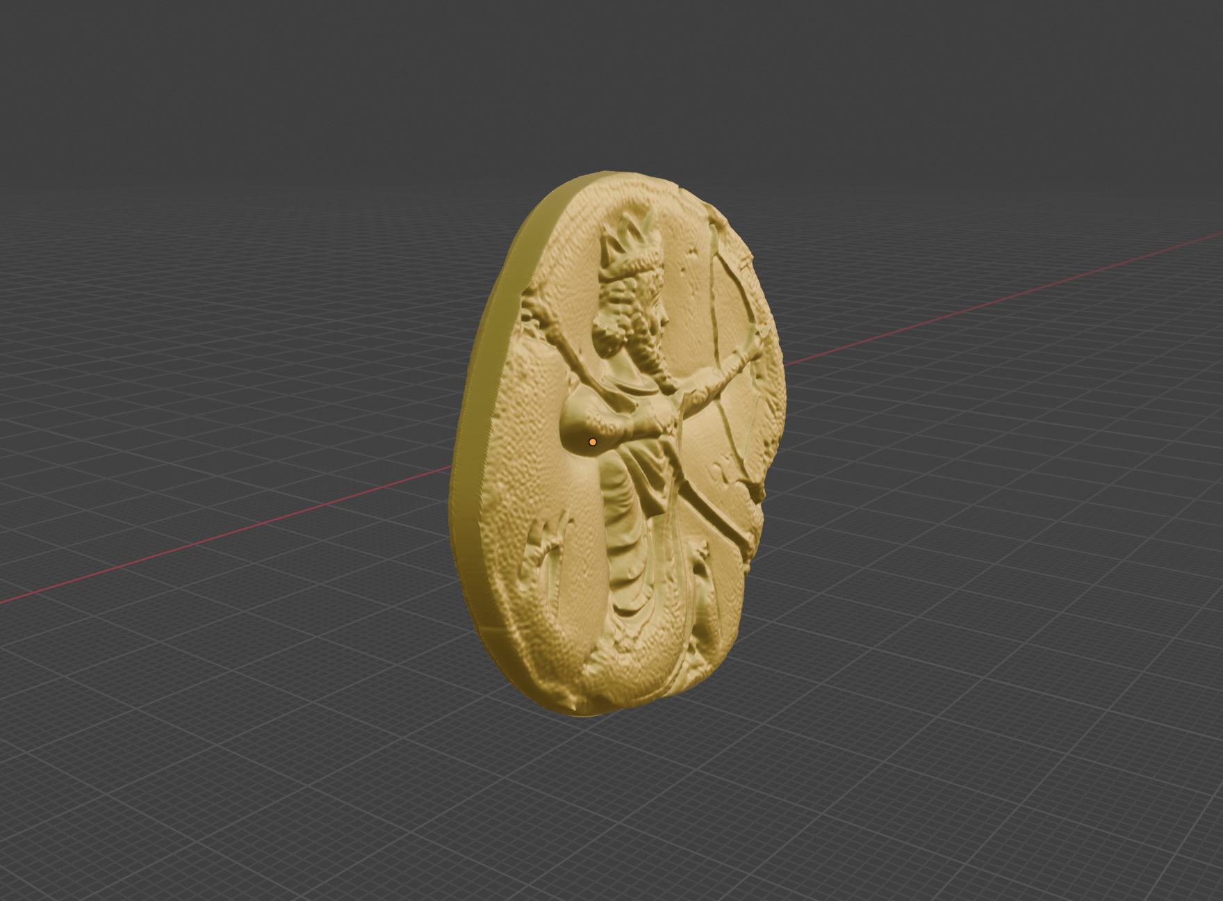 Siglos of Darius the Great 3D print model_3