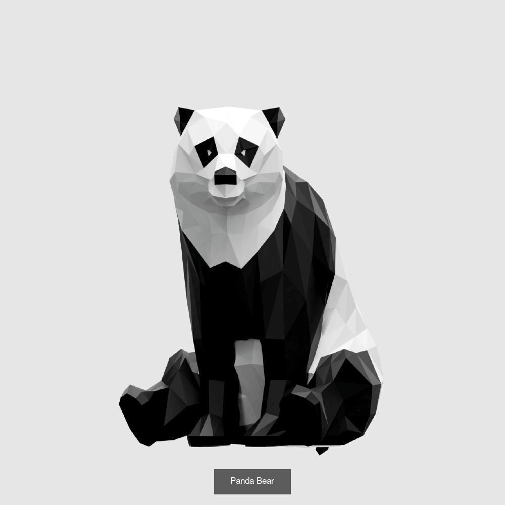 Low Poly Animals Compilation 3D Model Collection_27