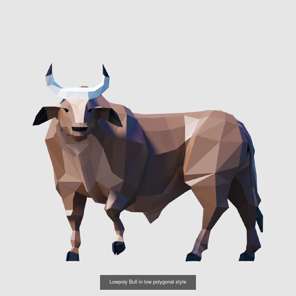 Low Poly Animals Compilation 3D Model Collection_46
