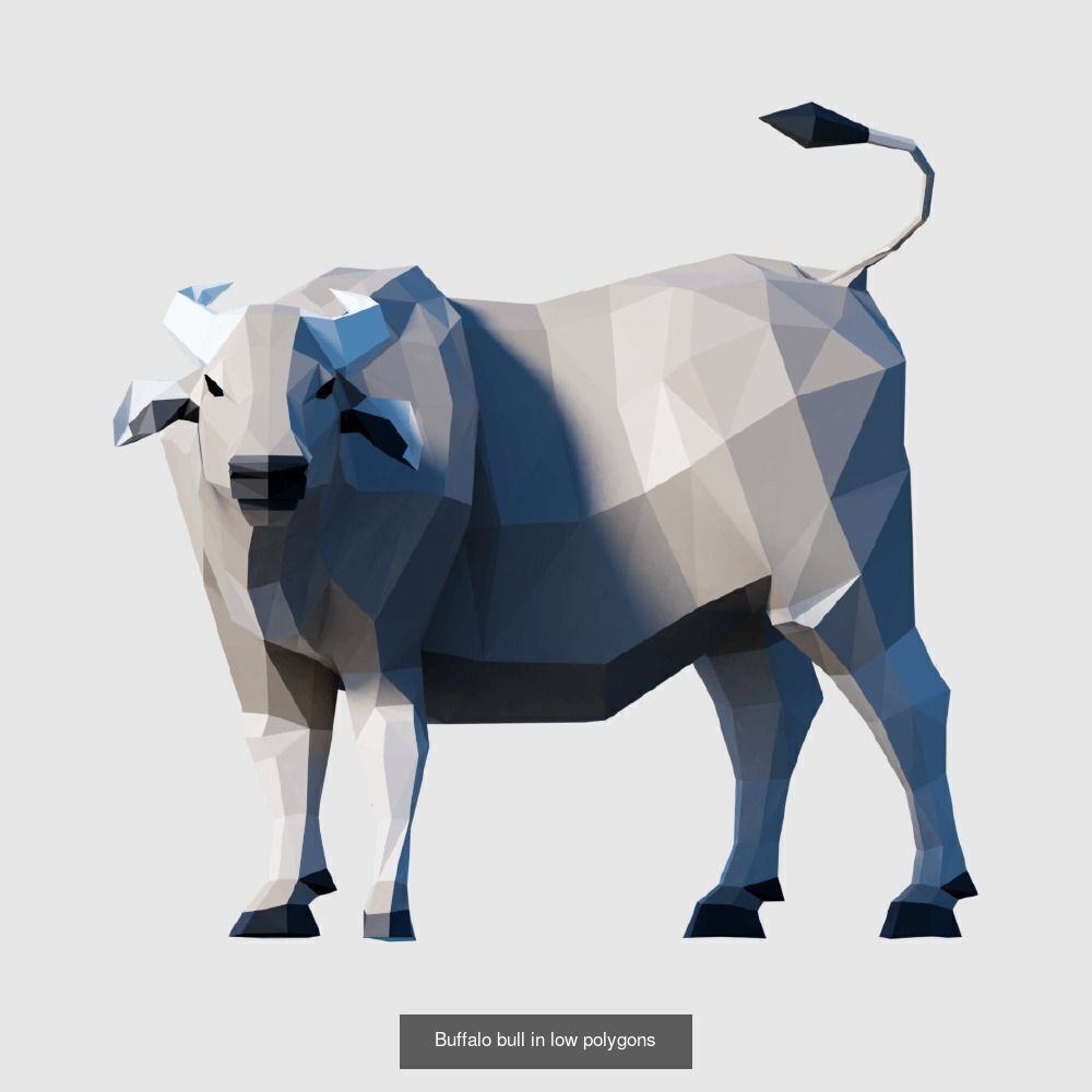Low Poly Animals Compilation 3D Model Collection_44