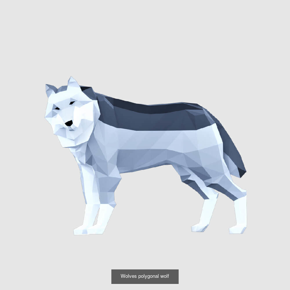Low Poly Animals Compilation 3D Model Collection_9