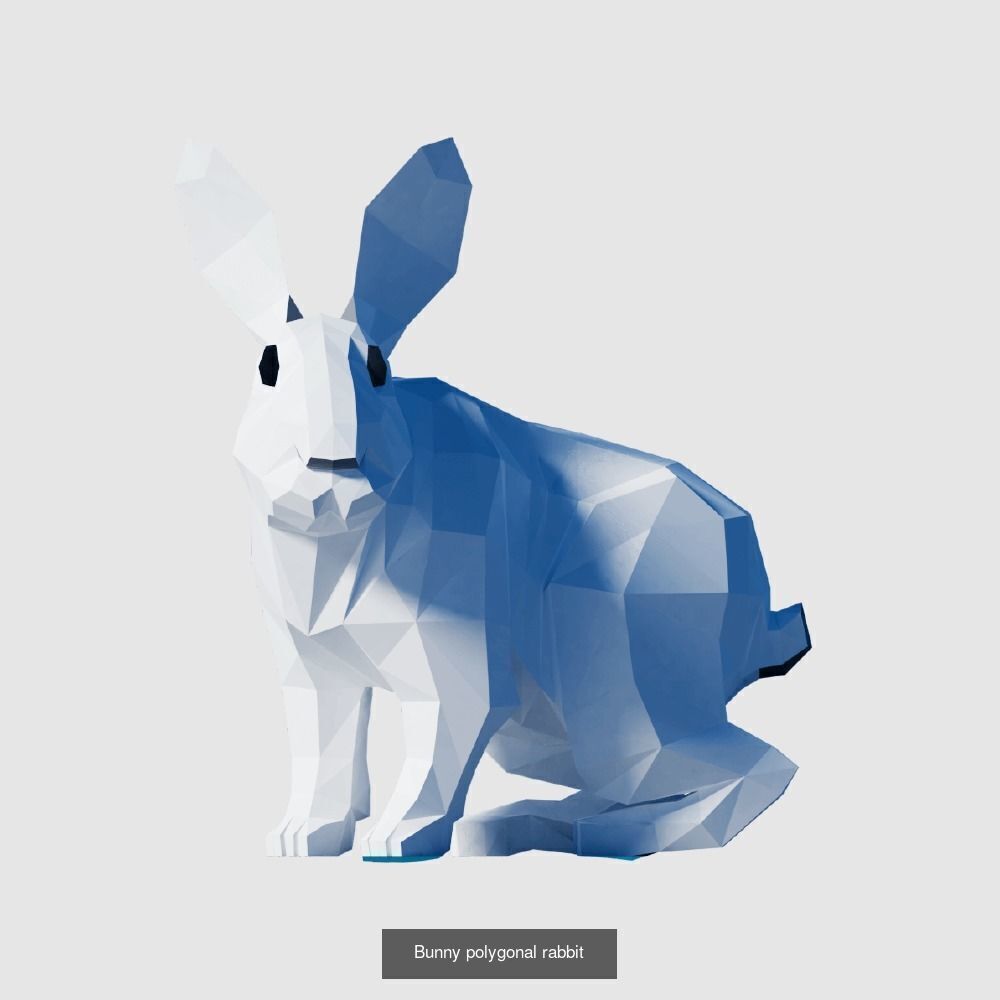 Low Poly Animals Compilation 3D Model Collection_51