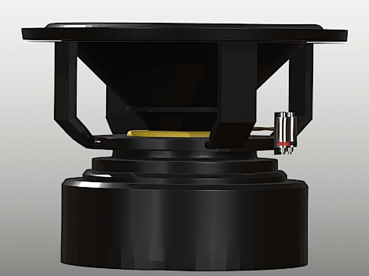 Rockville W15K9D2 Subwoofer - High Poly 3D Model Free 3D model_7