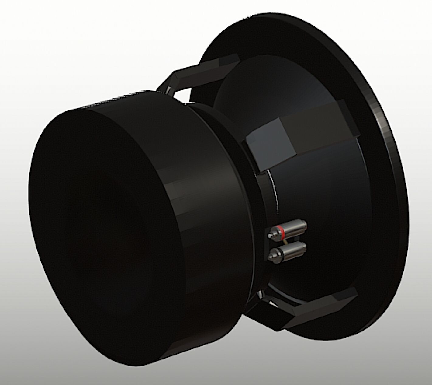 Rockville W15K9D2 Subwoofer - High Poly 3D Model Free 3D model_6