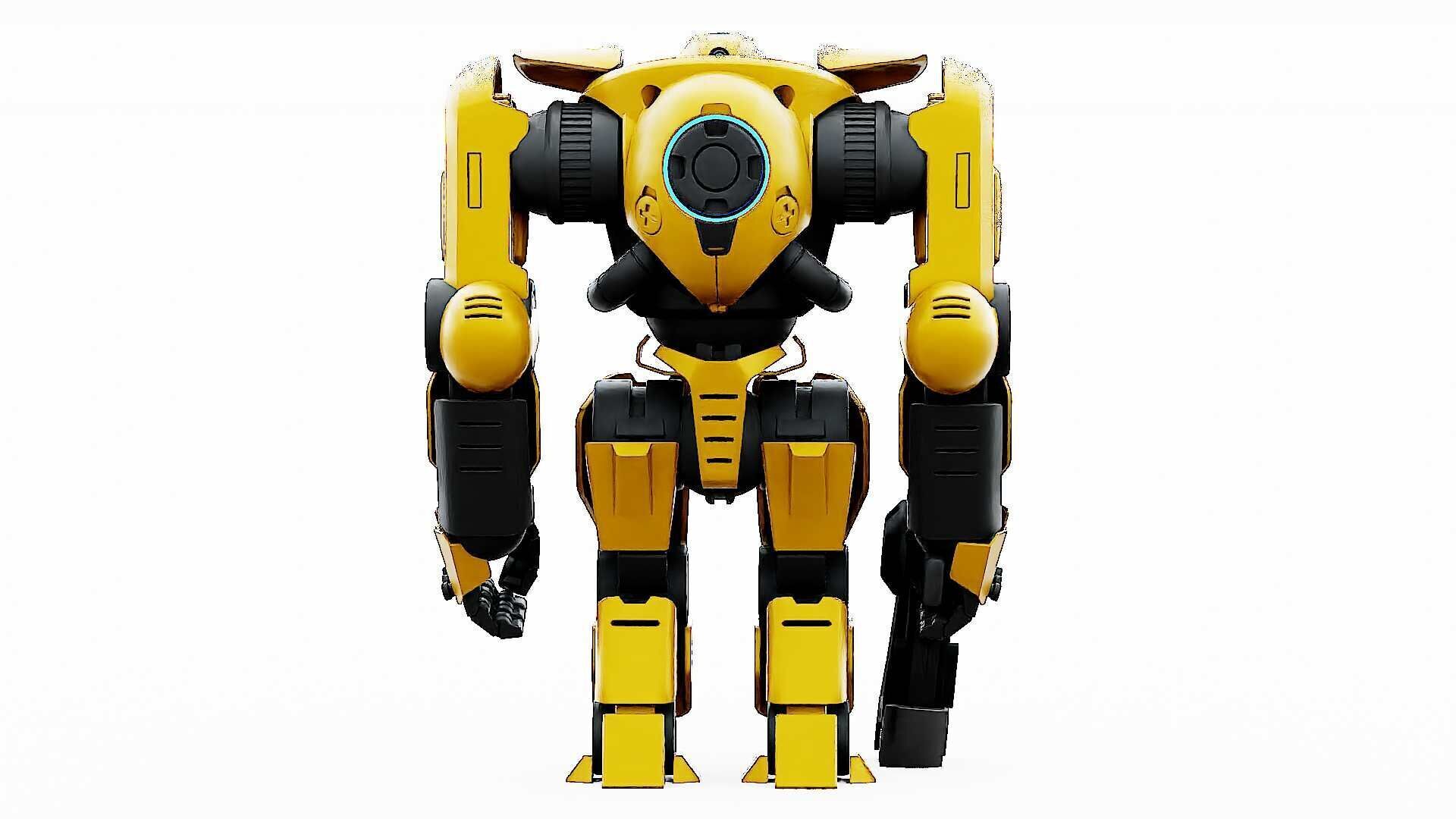 DOOM FIGHTER V-5  Rigged for Unreal Engine - Unity - MIXAMO 3D model_31