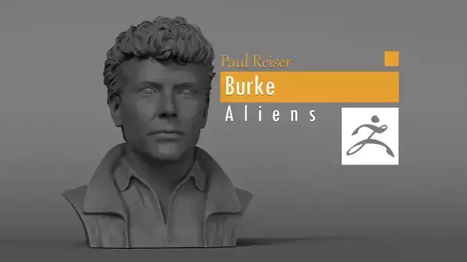 Paul Reiser - Burke - Aliens 3D print model