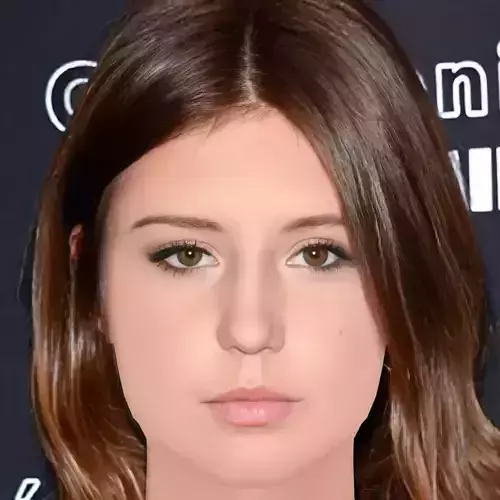 Adele Exarchopoulos Head - No Hair - Low poly head for game