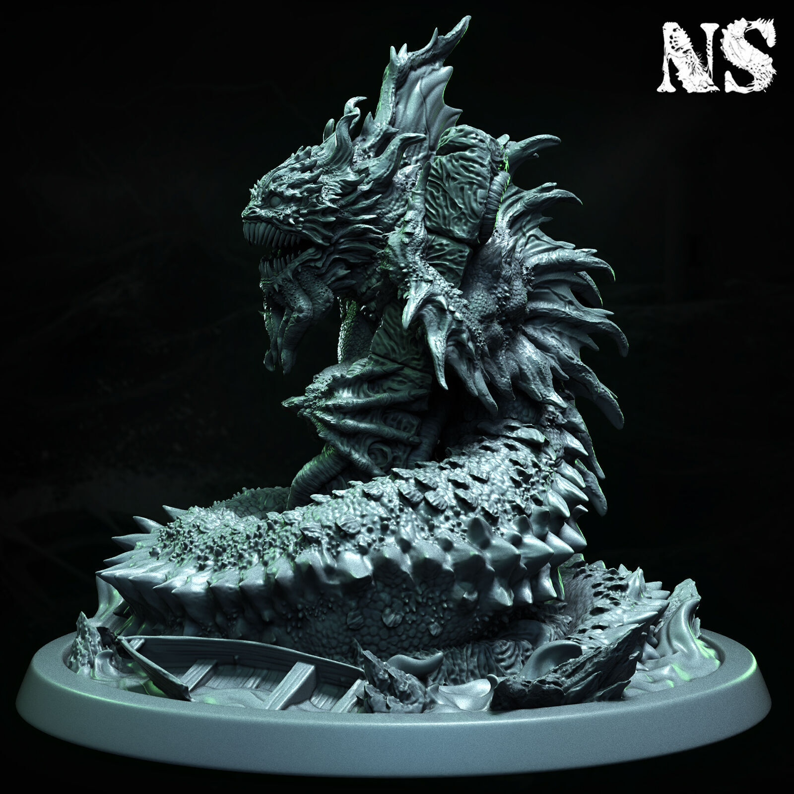 Father Dagon and Deep One Hybrids 3D print model_3