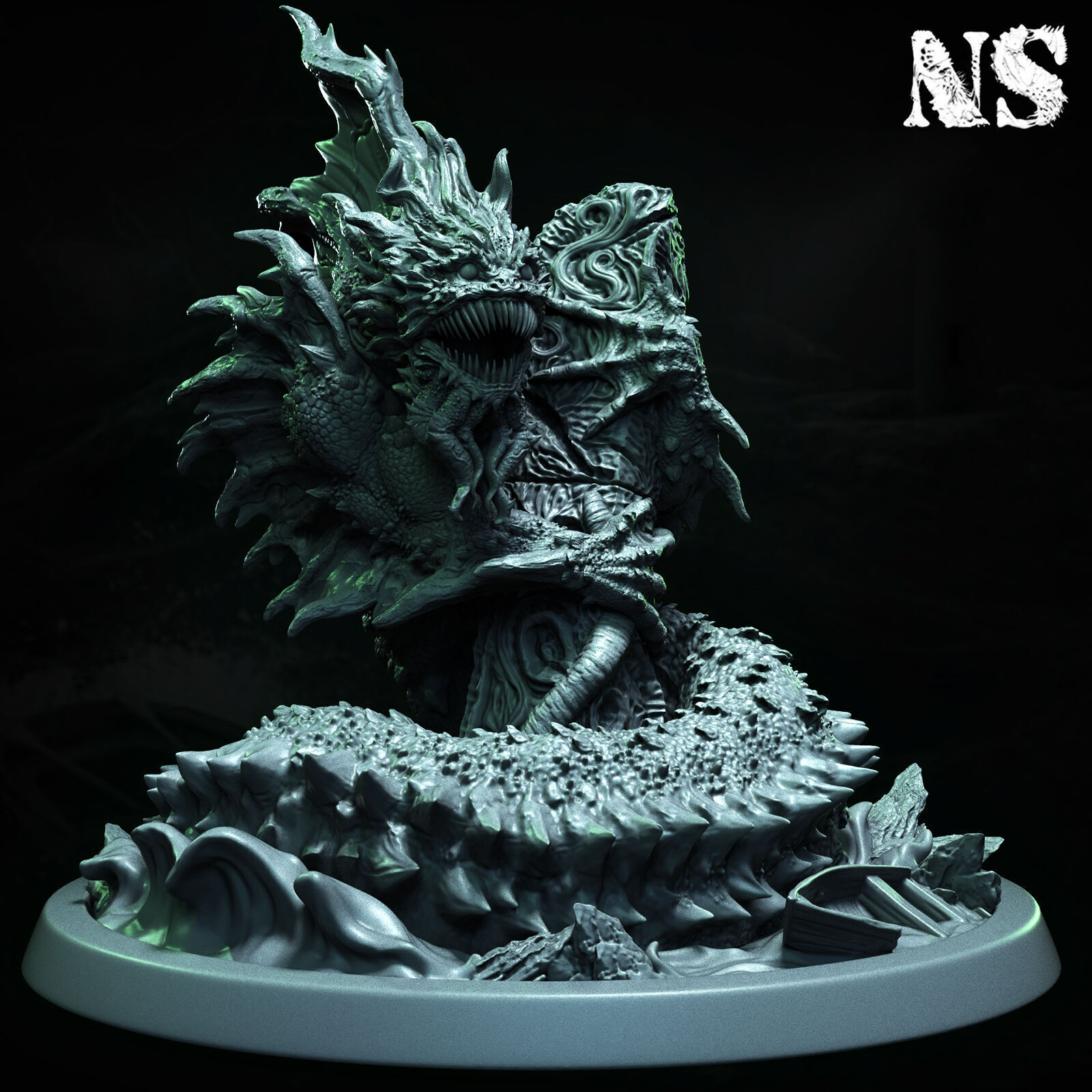 Father Dagon and Deep One Hybrids 3D print model_1