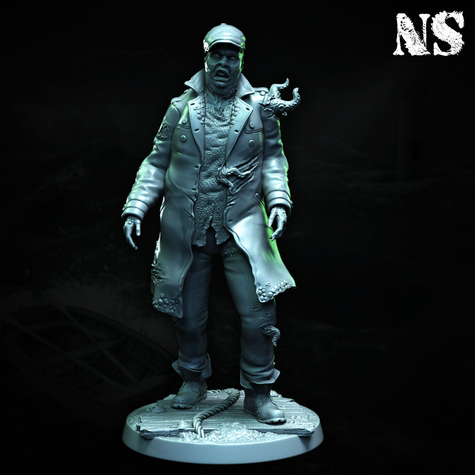 Father Dagon and Deep One Hybrids 3D print model_10