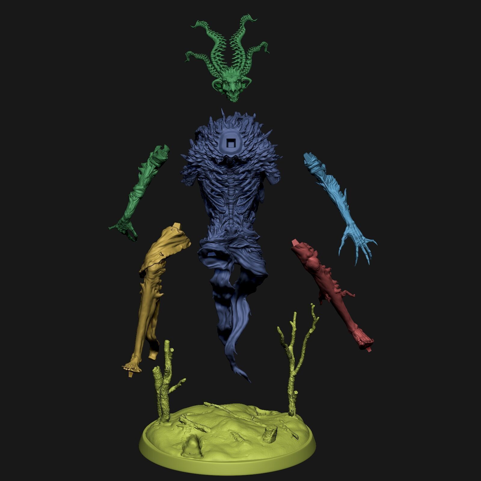 Ithaqua Death Walker 3D print model_7