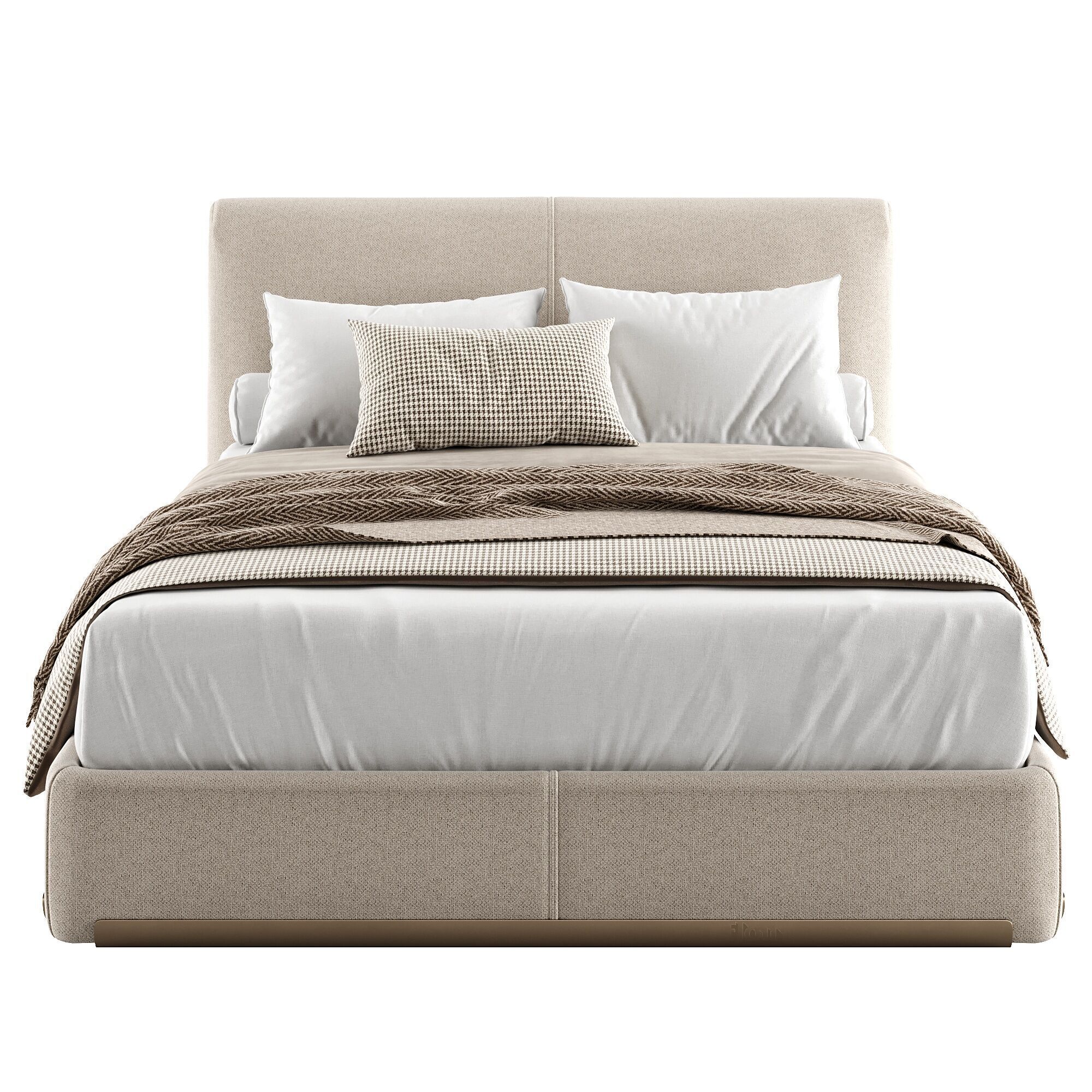 Bed Atelierm 3D model_2