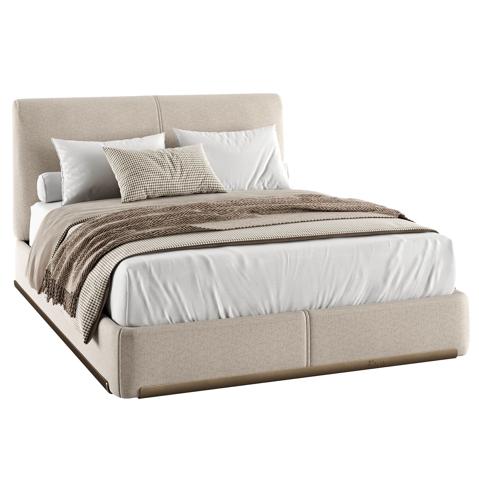 Bed Atelierm 3D model_1