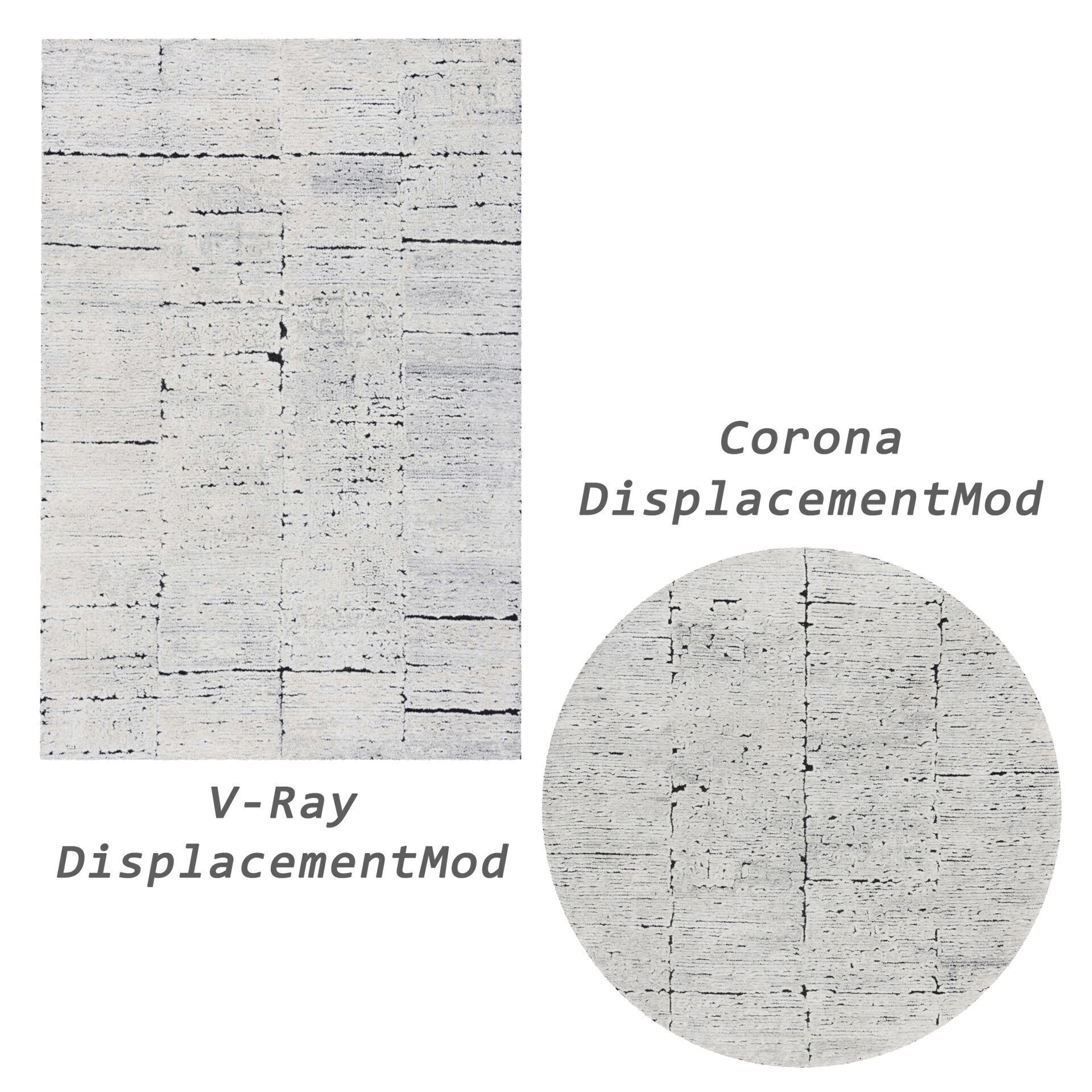 Rugs No 1007 Low-poly 3D model_2